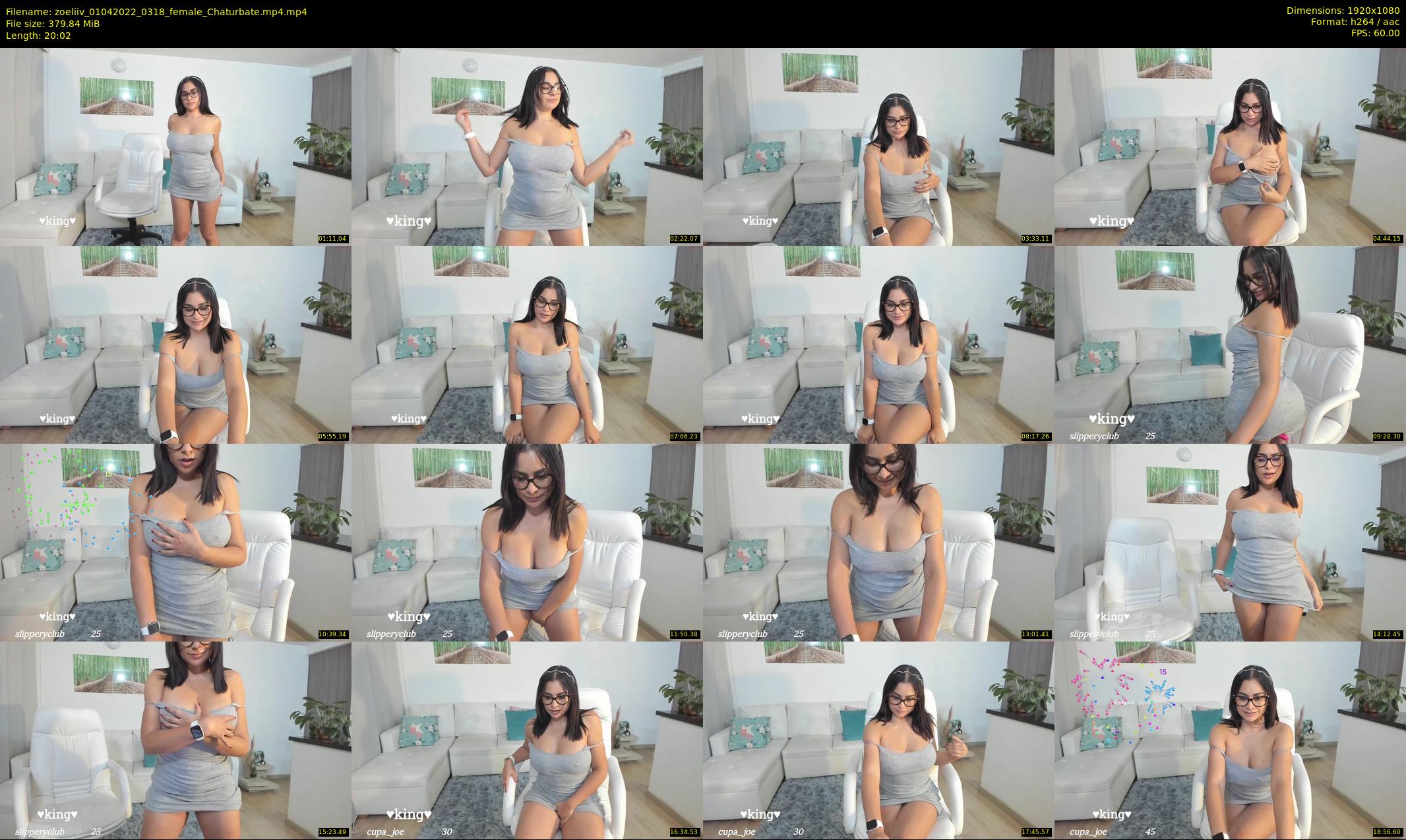 zoeliiv — 21 minute Chaturbate female cam show recording, 1080p, Apr 1, 2022