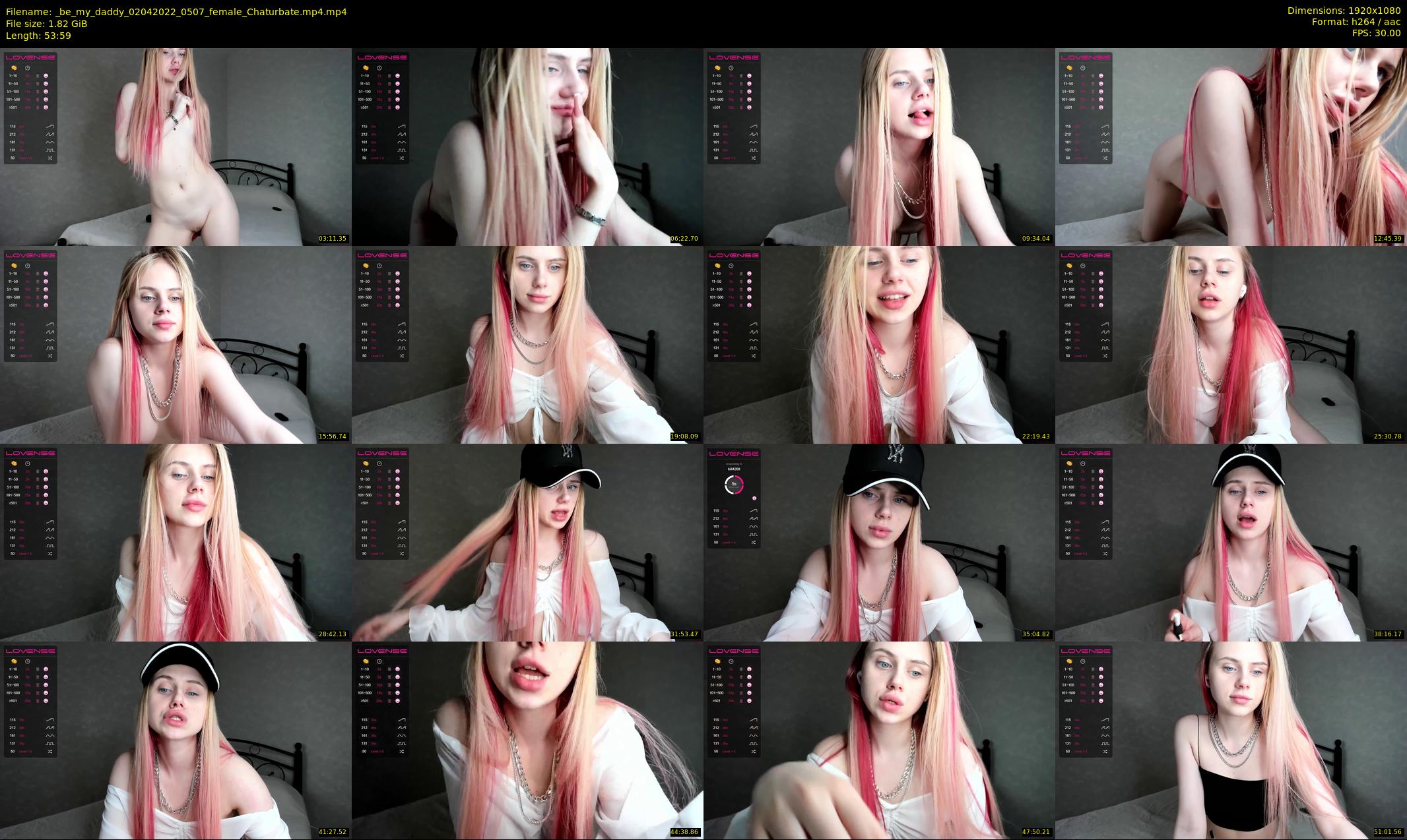 _be_my_daddy — 54 minute Chaturbate female cam show recording, 1080p, Apr 2, 2022
