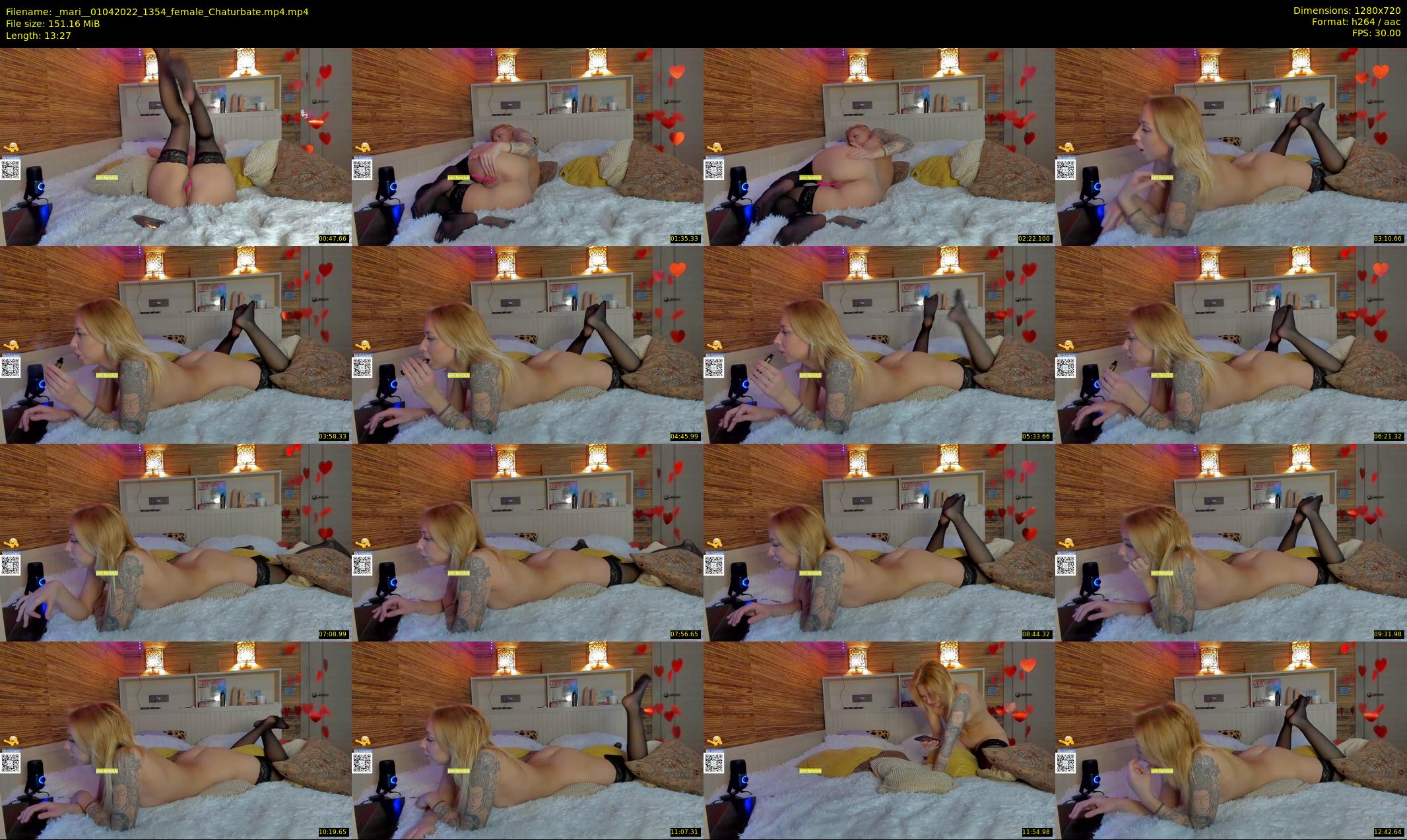 _mari_ — 14 minute Chaturbate female cam show recording, 720p, Apr 1, 2022