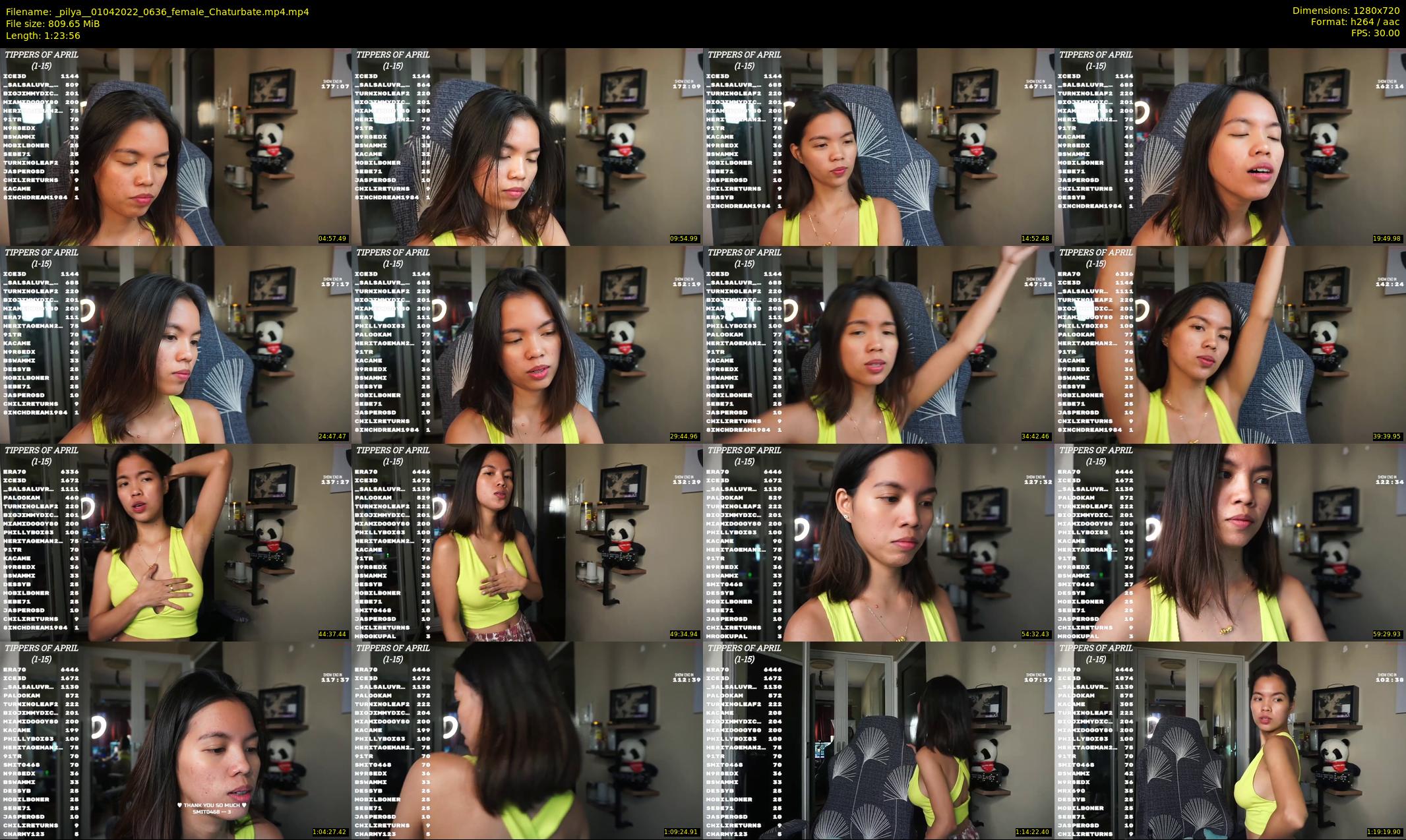 _pilya_ — 84 minute Chaturbate female cam show recording, 720p, Apr 1, 2022
