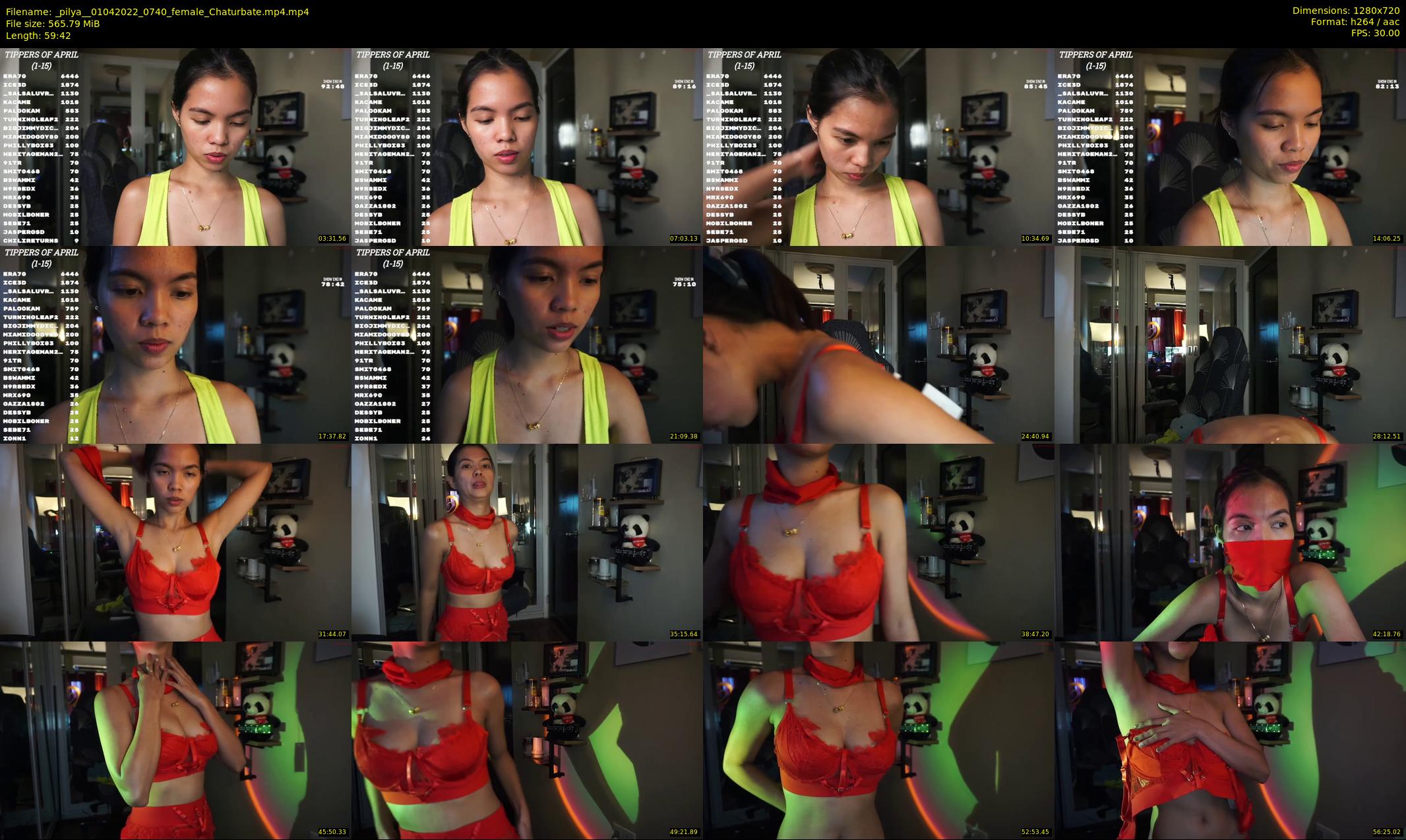 _pilya_ — 60 minute Chaturbate female cam show recording, 720p, Apr 1, 2022