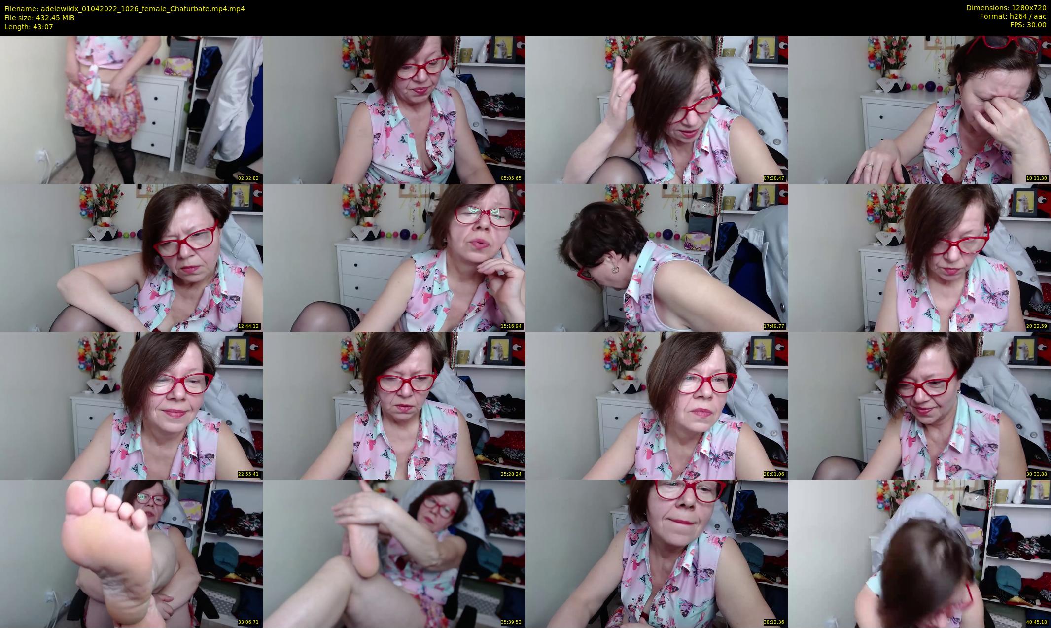 adelewildx — 44 minute Chaturbate female cam show recording, 720p, Apr 1, 2022