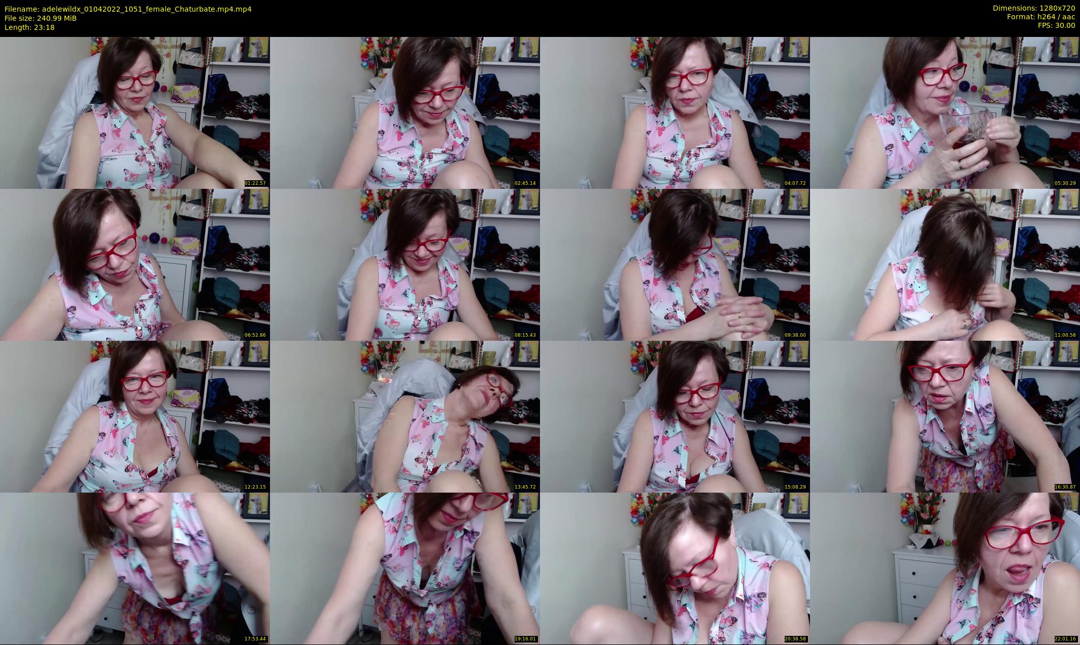 adelewildx — 24 minute Chaturbate female cam show recording, 720p, Apr 1, 2022