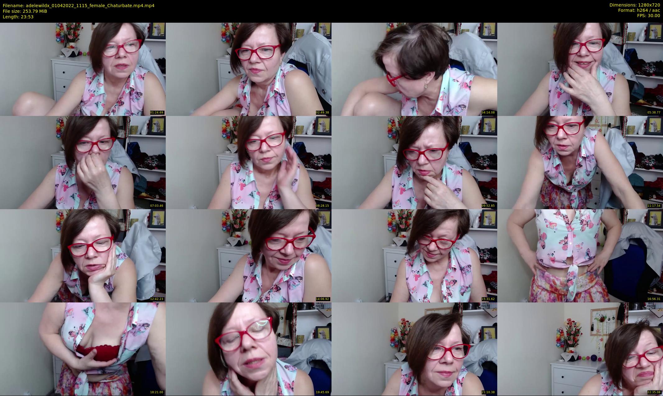 adelewildx — 24 minute Chaturbate female cam show recording, 720p, Apr 1, 2022