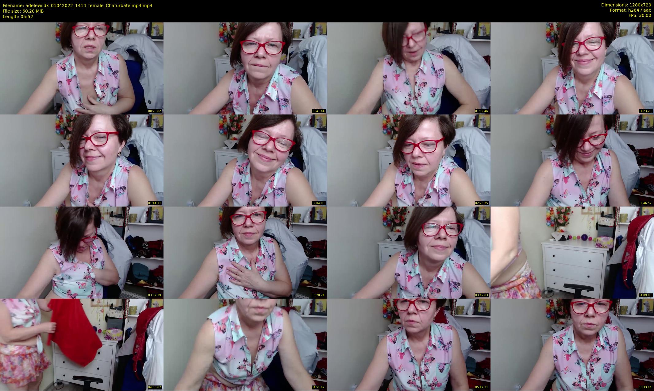 adelewildx — 6 minute Chaturbate female cam show recording, 720p, Apr 1, 2022