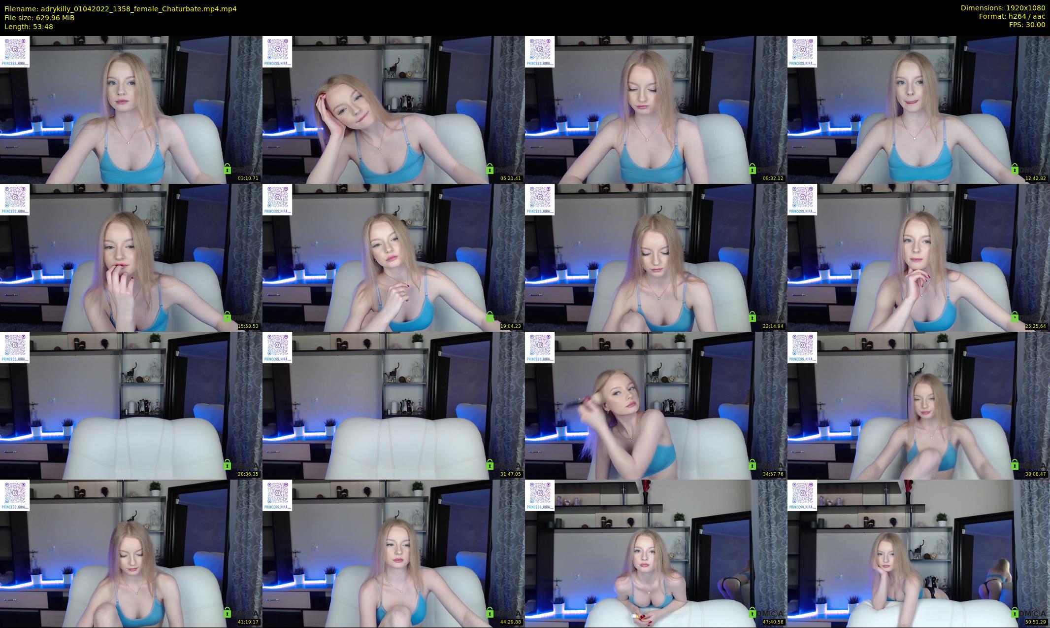 adrykilly — 54 minute Chaturbate female cam show recording, 1080p, Apr 1, 2022