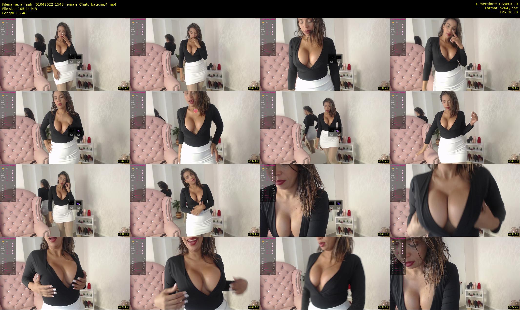 ainaah_ — 6 minute Chaturbate female cam show recording, 1080p, Apr 1, 2022