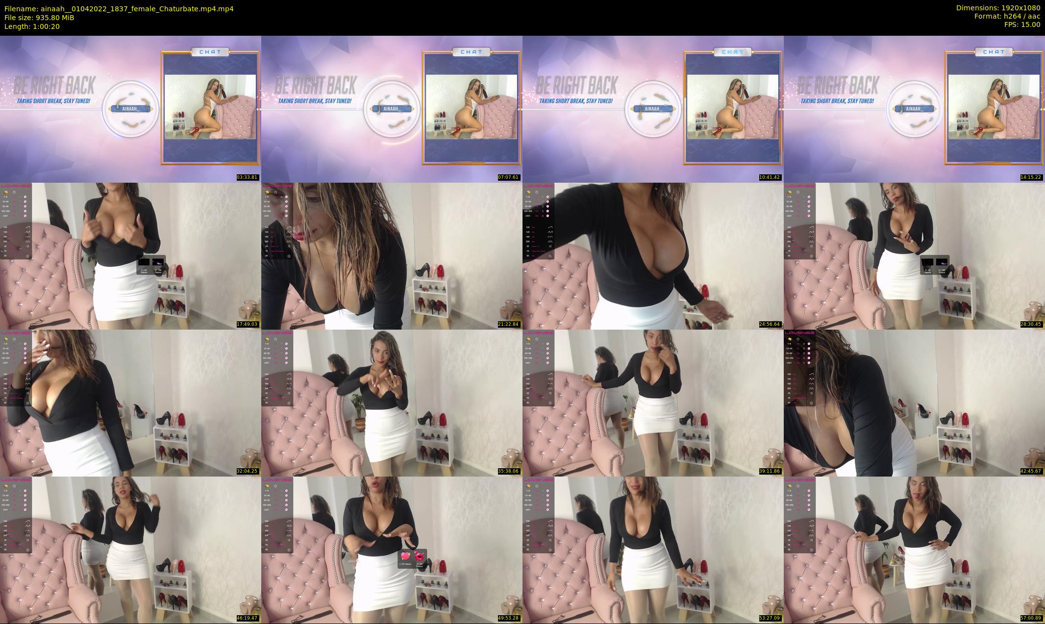 ainaah_ — 61 minute Chaturbate female cam show recording, 1080p, Apr 1, 2022