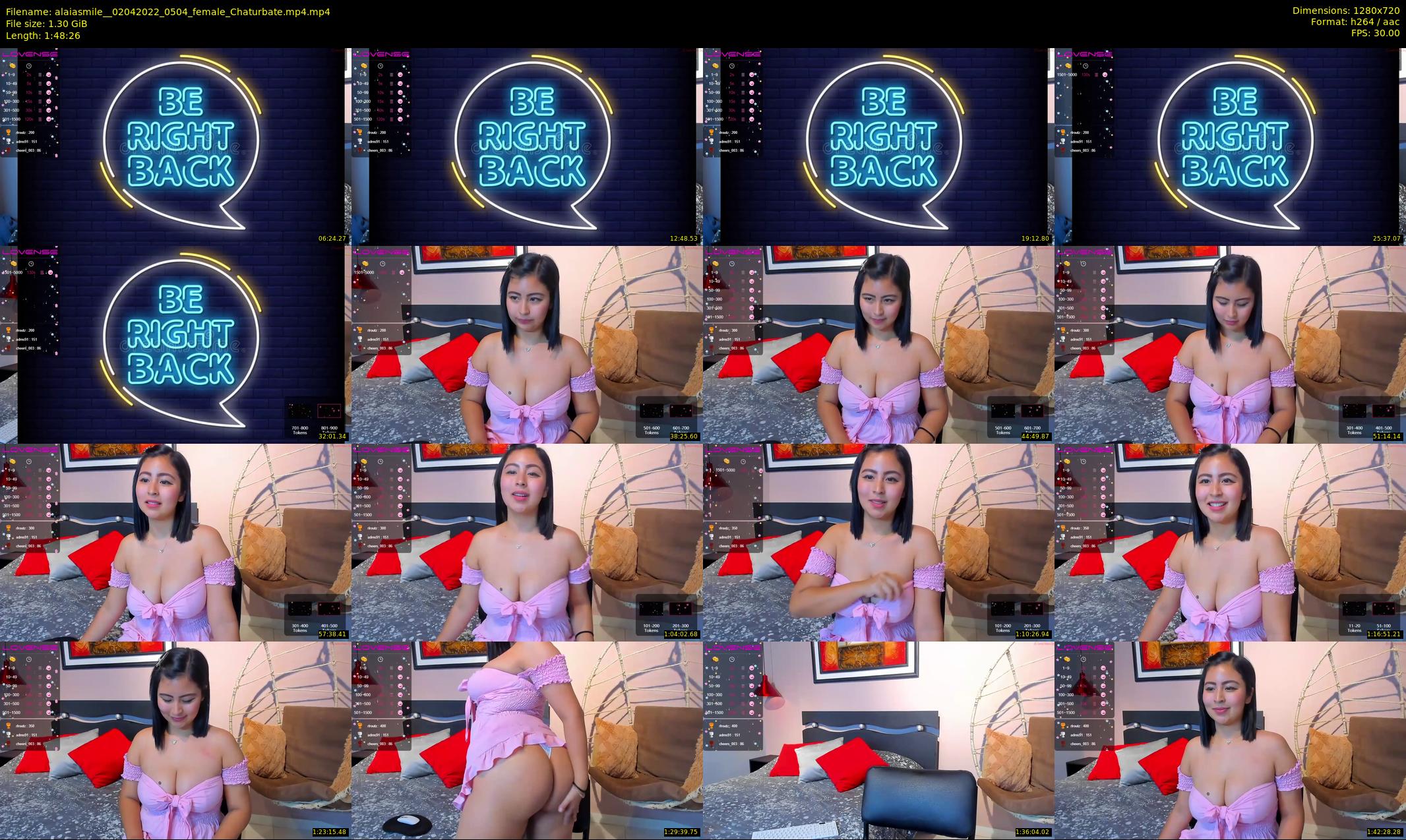 alaiasmile_ — 109 minute Chaturbate female cam show recording, 720p, Apr 2, 2022