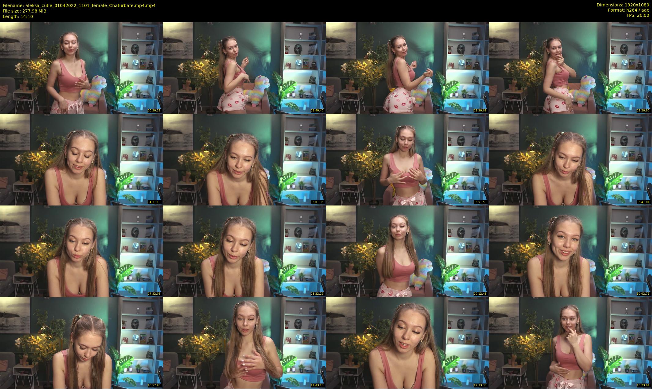 aleksa_cutie — 15 minute Chaturbate female cam show recording, 1080p, Apr 1, 2022