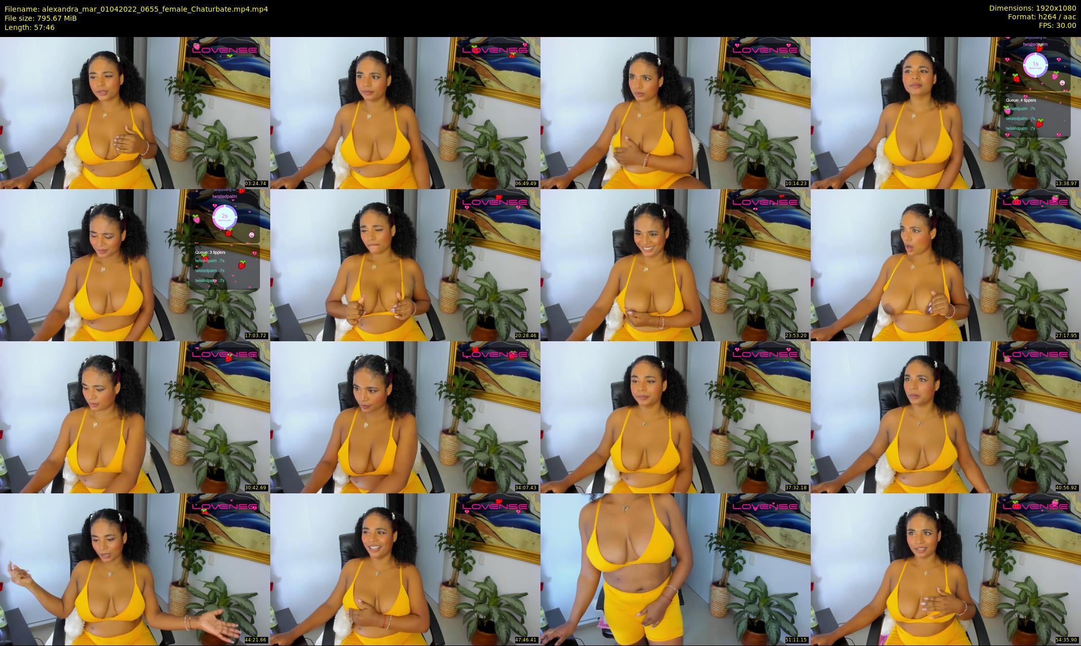 alexandra_mar — 58 minute Chaturbate female cam show recording, 1080p, Apr 1, 2022