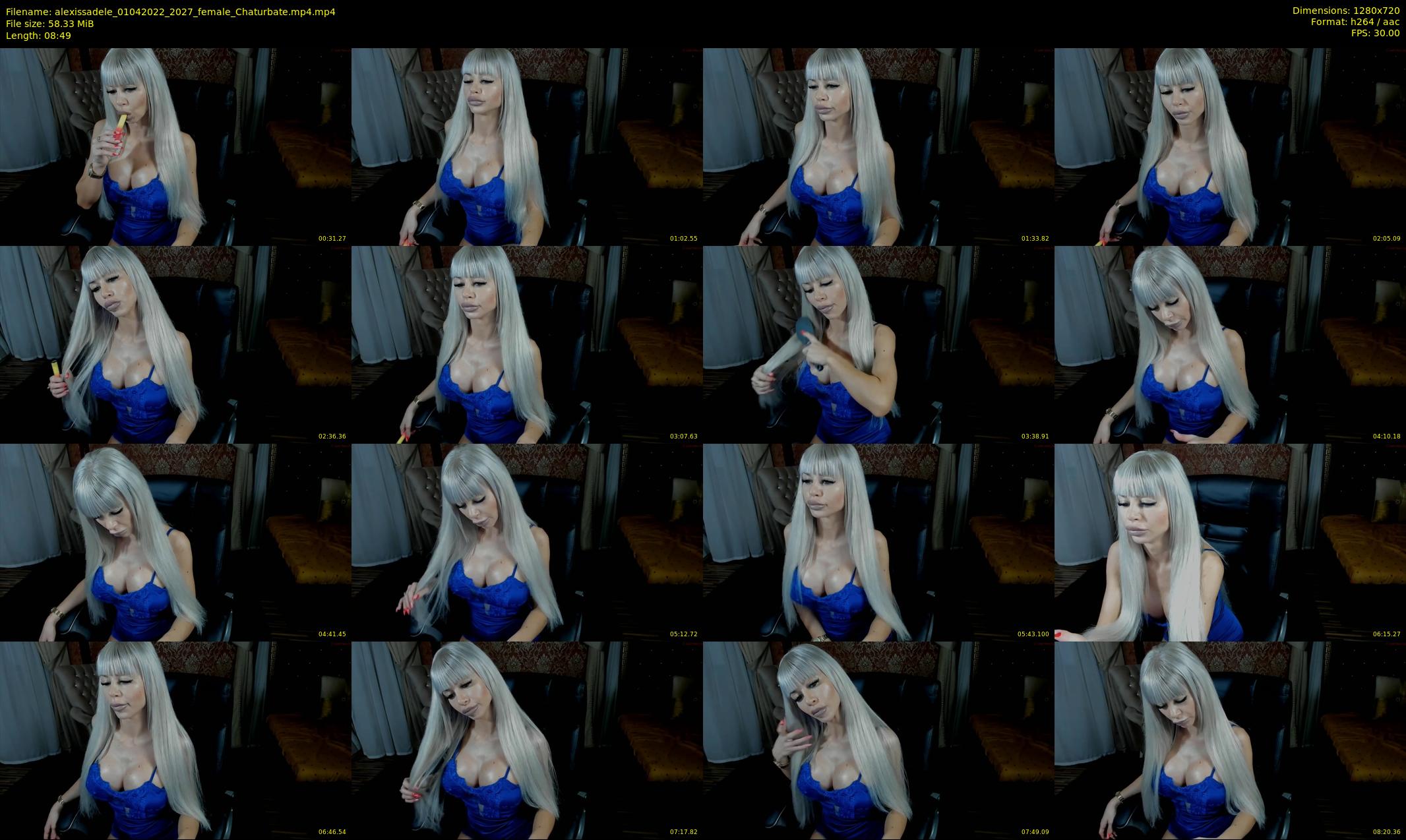 alexissadele — 9 minute Chaturbate female cam show recording, 720p, Apr 1, 2022