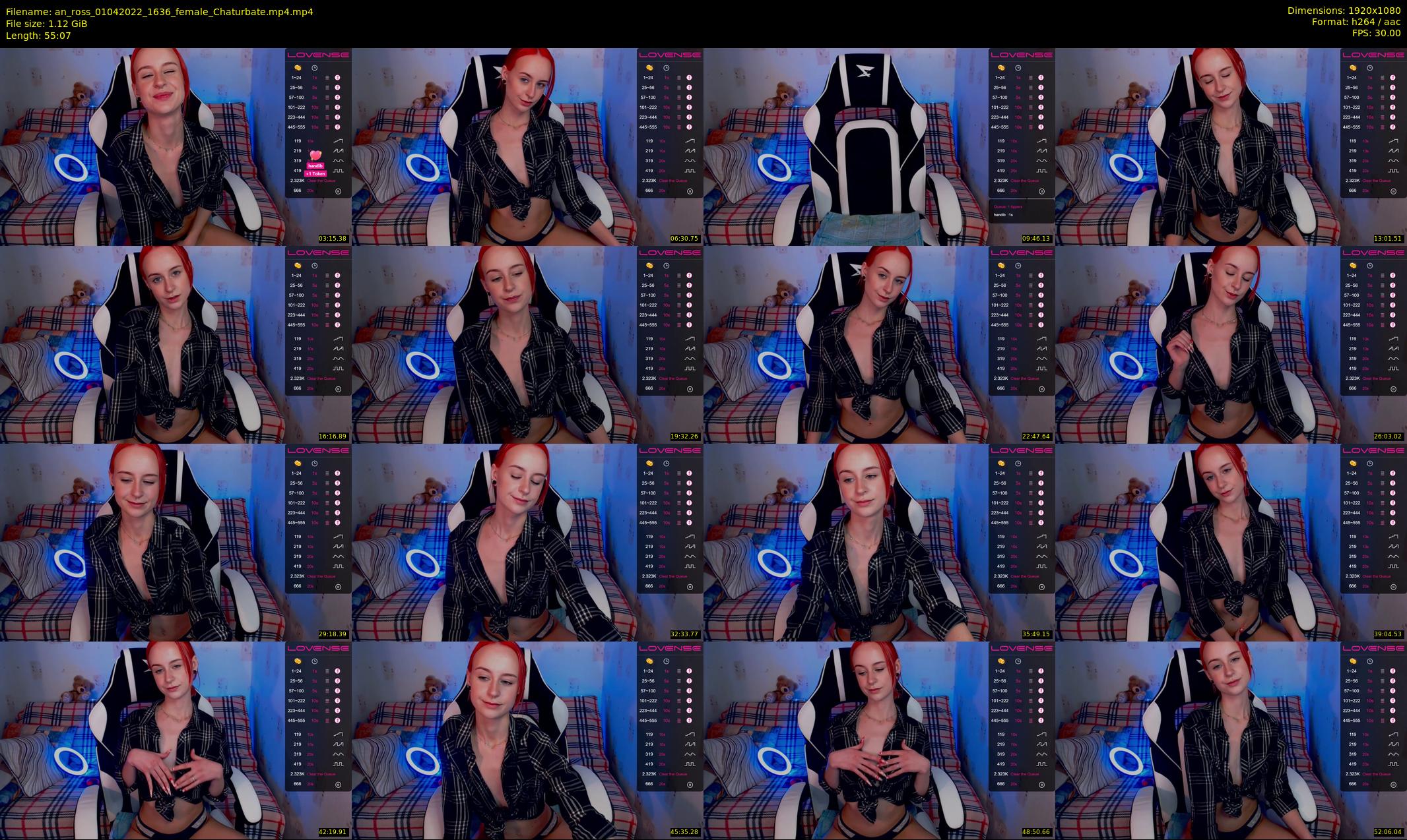 an_ross — 56 minute Chaturbate female cam show recording, 1080p, Apr 1, 2022