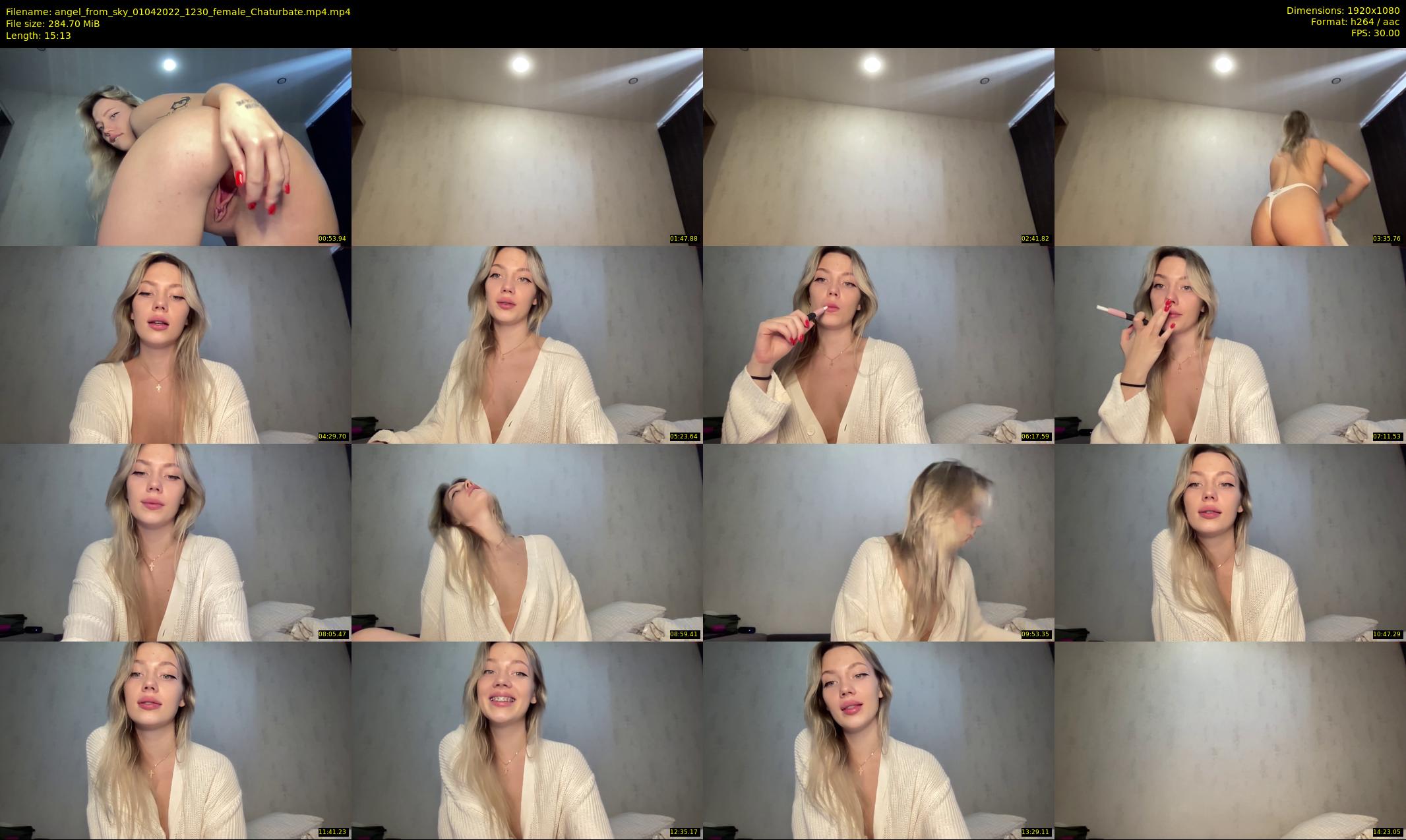 angel_from_sky — 16 minute Chaturbate female cam show recording, 1080p, Apr 1, 2022