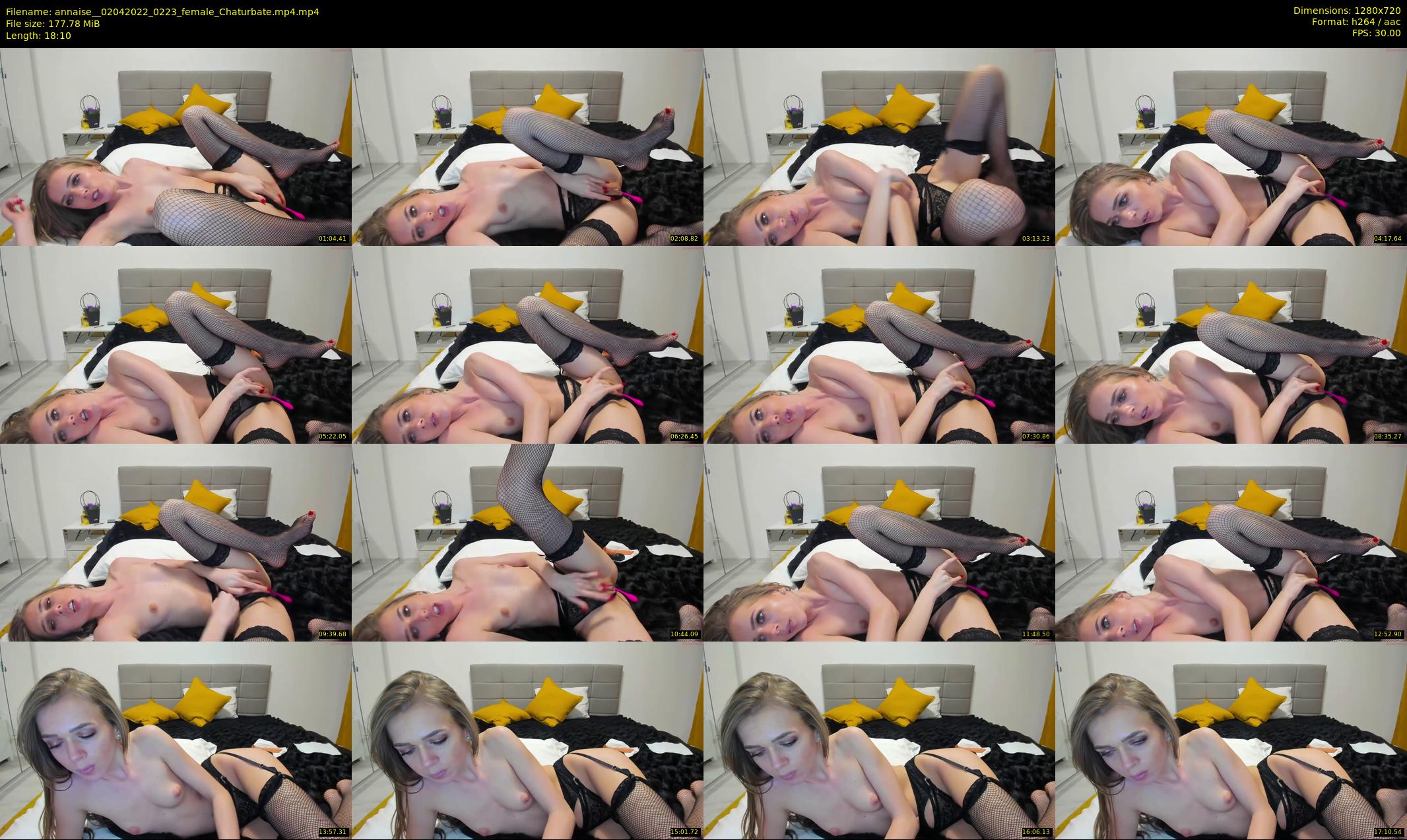 annaise_ — 19 minute Chaturbate female cam show recording, 720p, Apr 2, 2022