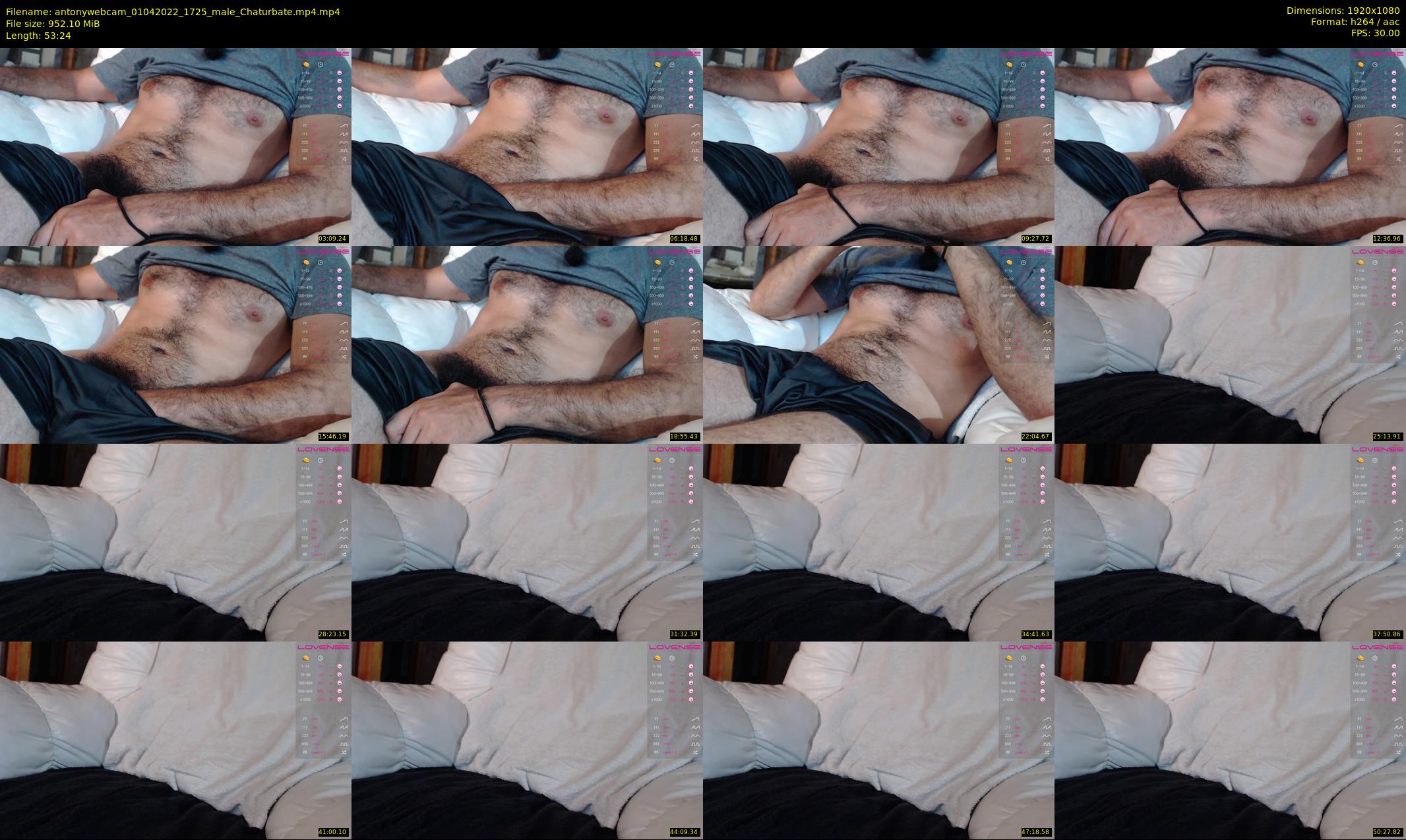 antonywebcam — 54 minute Chaturbate male cam show recording, 1080p, Apr 1, 2022