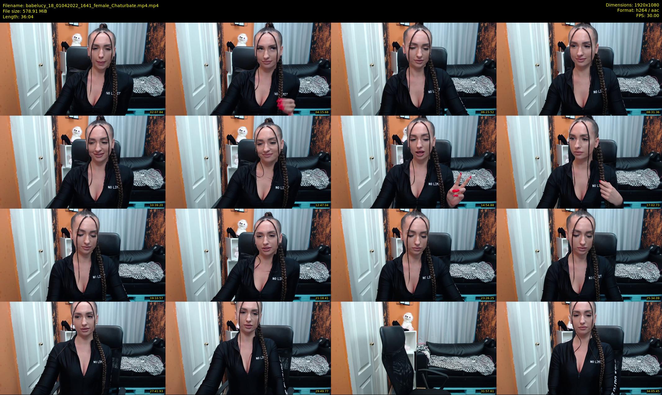 babelucy_18 — 37 minute Chaturbate female cam show recording, 1080p, Apr 1, 2022