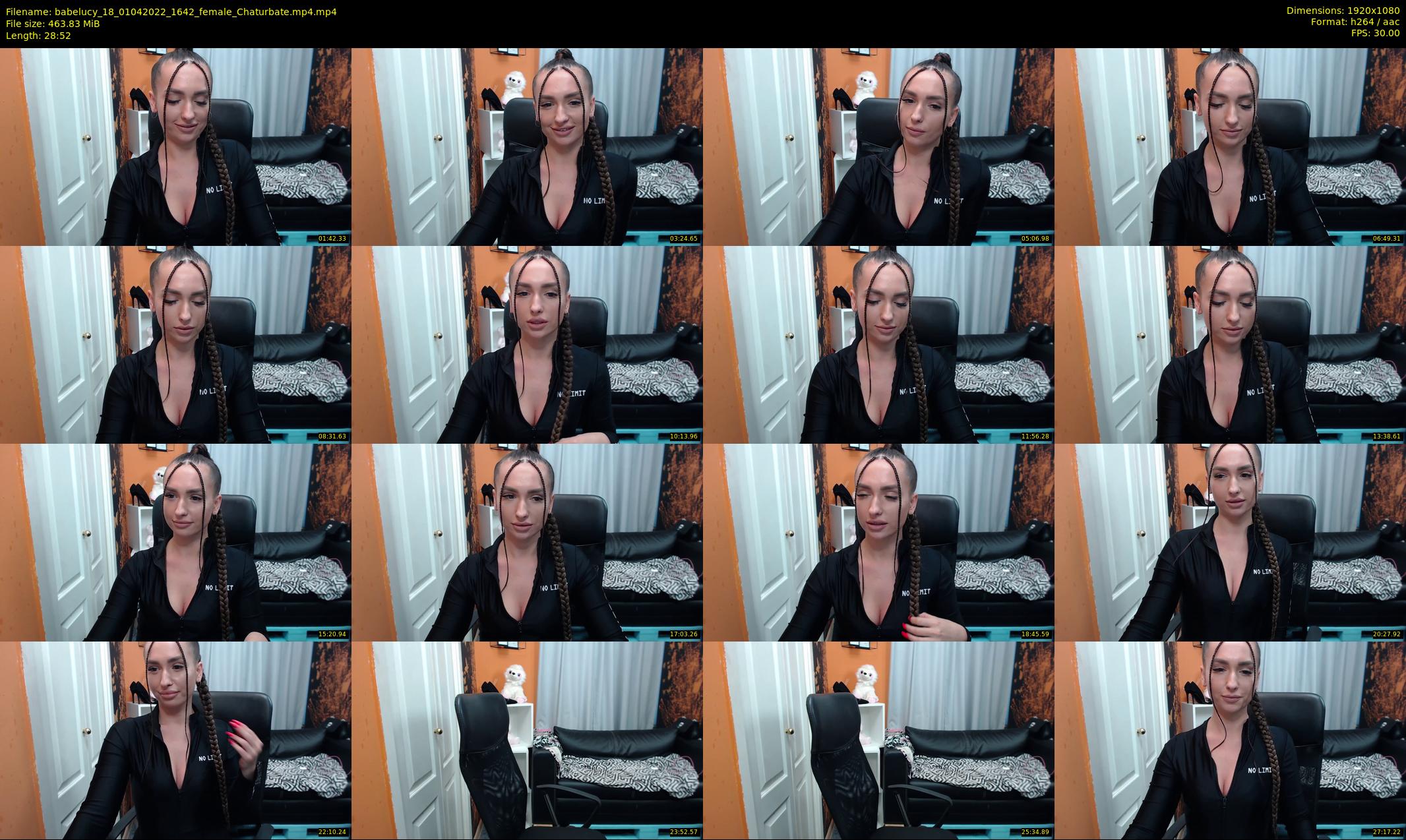 babelucy_18 — 29 minute Chaturbate female cam show recording, 1080p, Apr 1, 2022