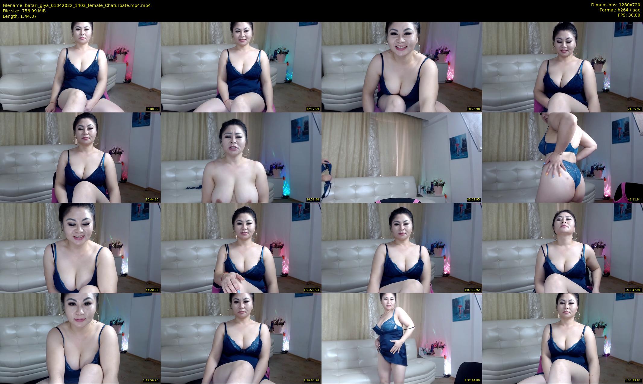 batari_giya — 105 minute Chaturbate female cam show recording, 720p, Apr 1, 2022