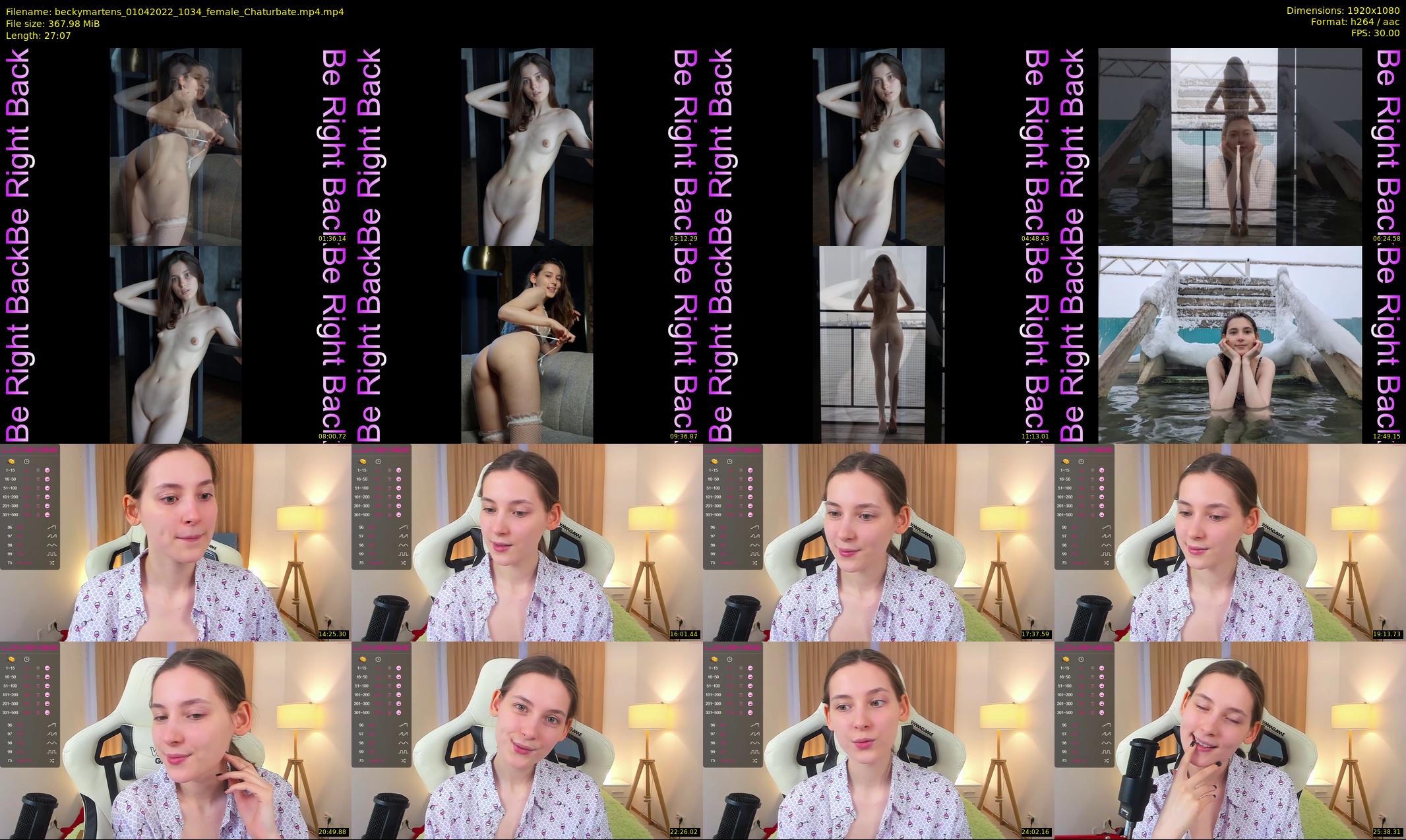 beckymartens — 28 minute Chaturbate female cam show recording, 1080p, Apr 1, 2022