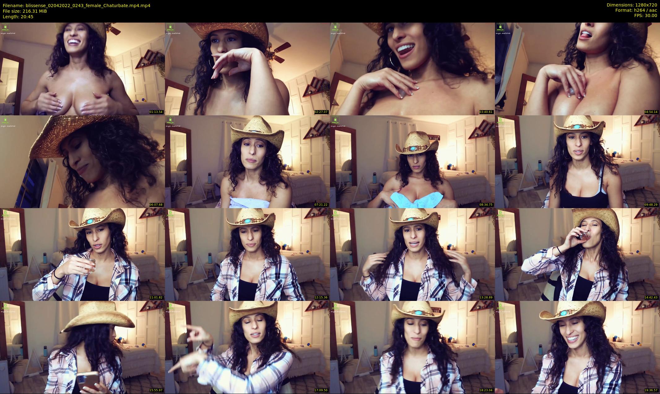 blissense — 21 minute Chaturbate female cam show recording, 720p, Apr 2, 2022