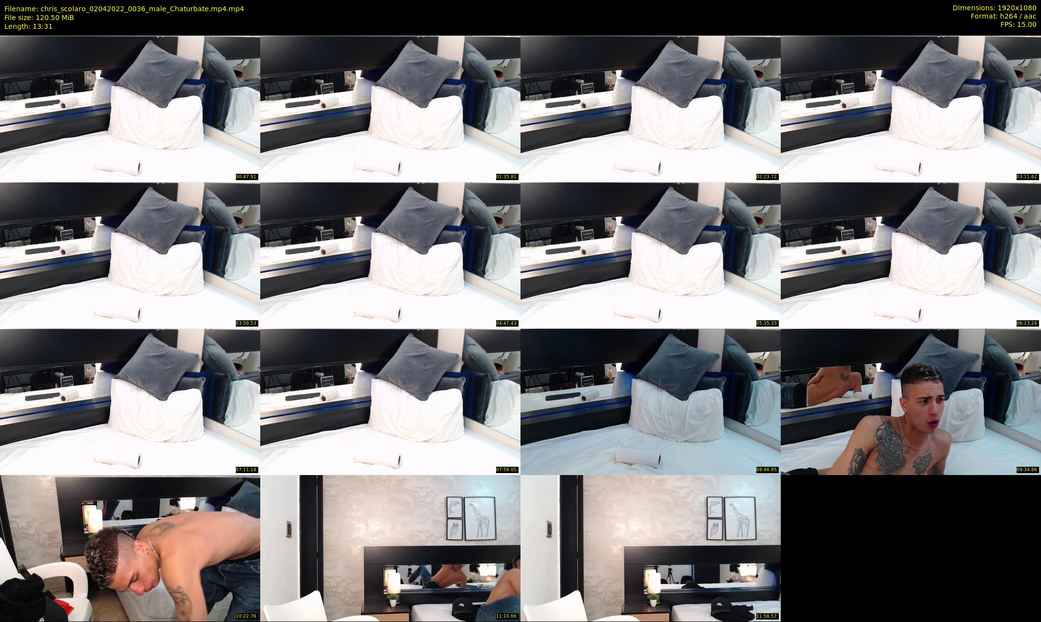 chris_scolaro — 14 minute Chaturbate male cam show recording, 1080p, Apr 2, 2022