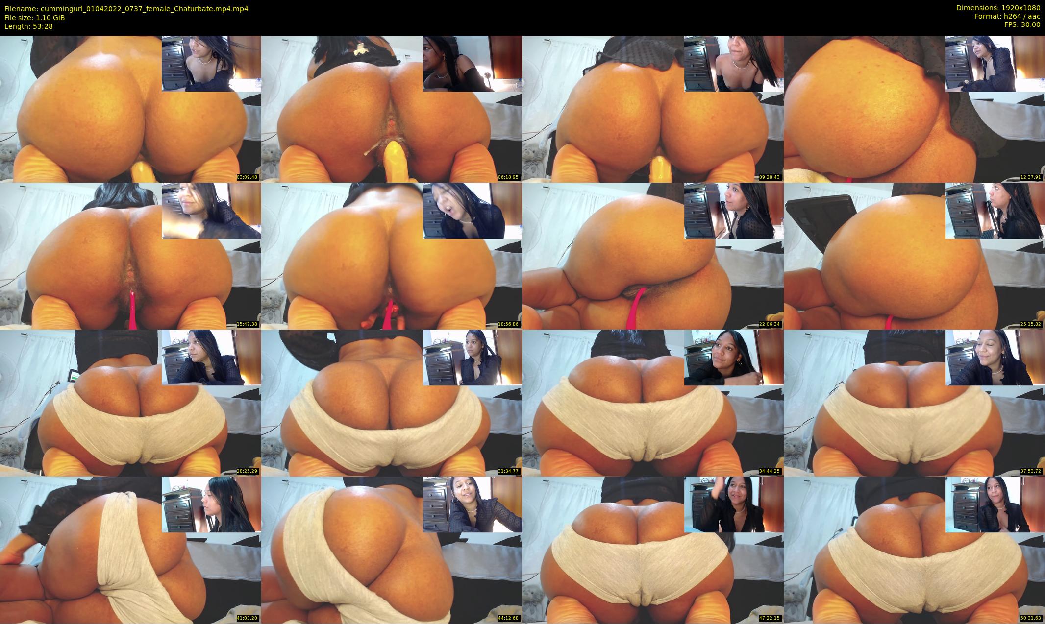 cummingurl — 54 minute Chaturbate couple cam show recording, 1080p, Apr 1, 2022