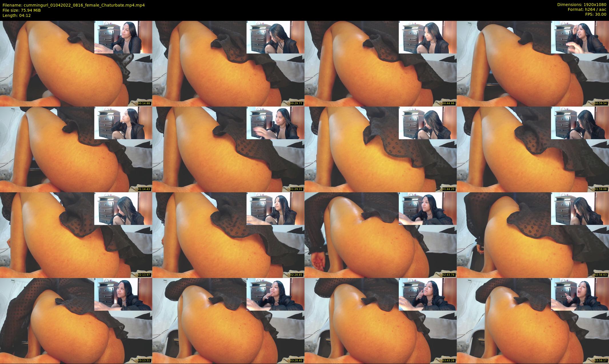 cummingurl — 5 minute Chaturbate couple cam show recording, 1080p, Apr 1, 2022