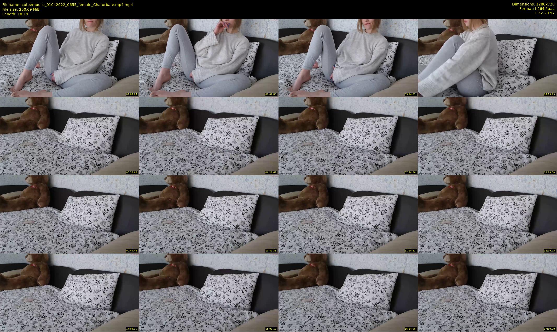 cuteemouse — 19 minute Chaturbate female cam show recording, 720p, Apr 1, 2022