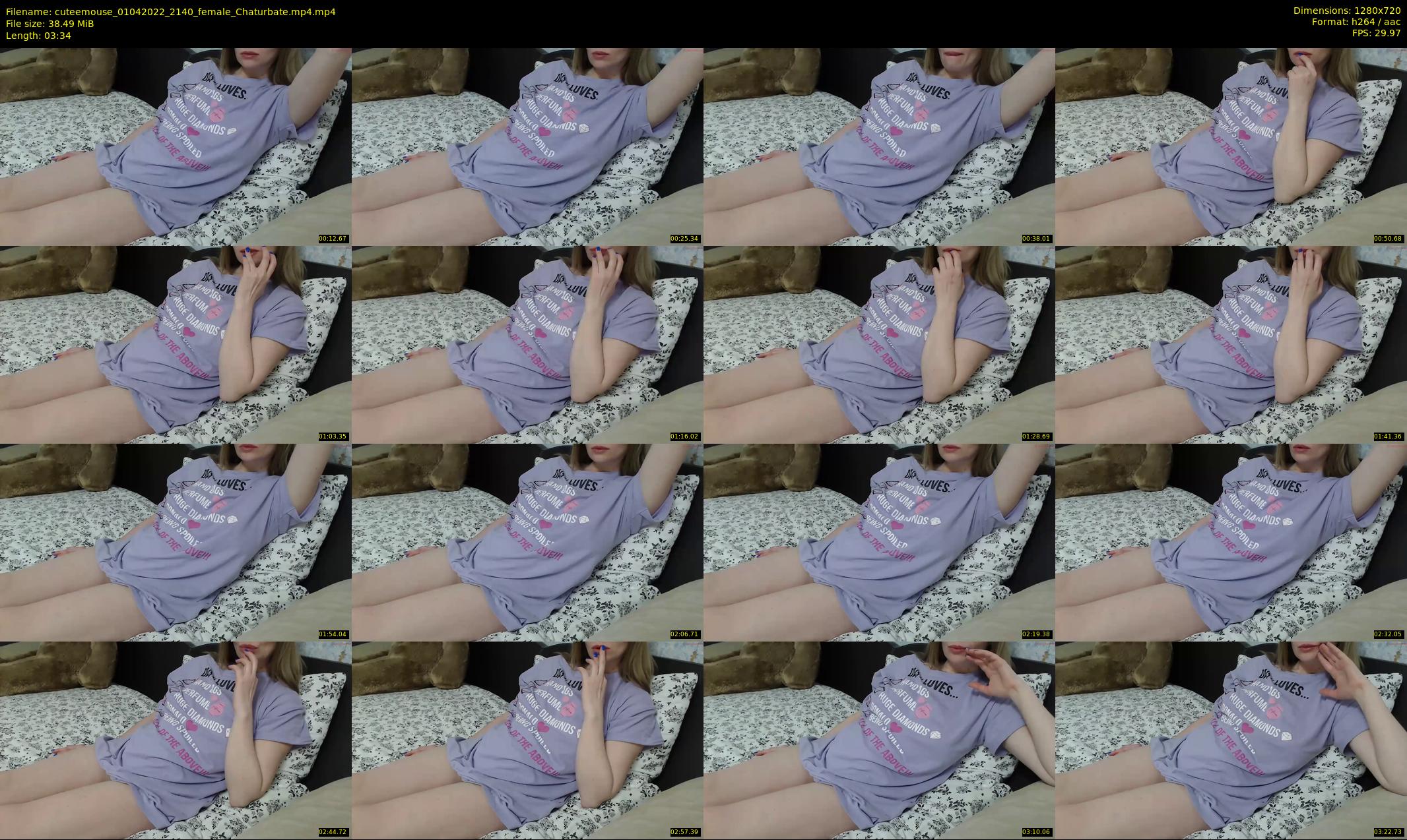 cuteemouse — 4 minute Chaturbate female cam show recording, 720p, Apr 1, 2022