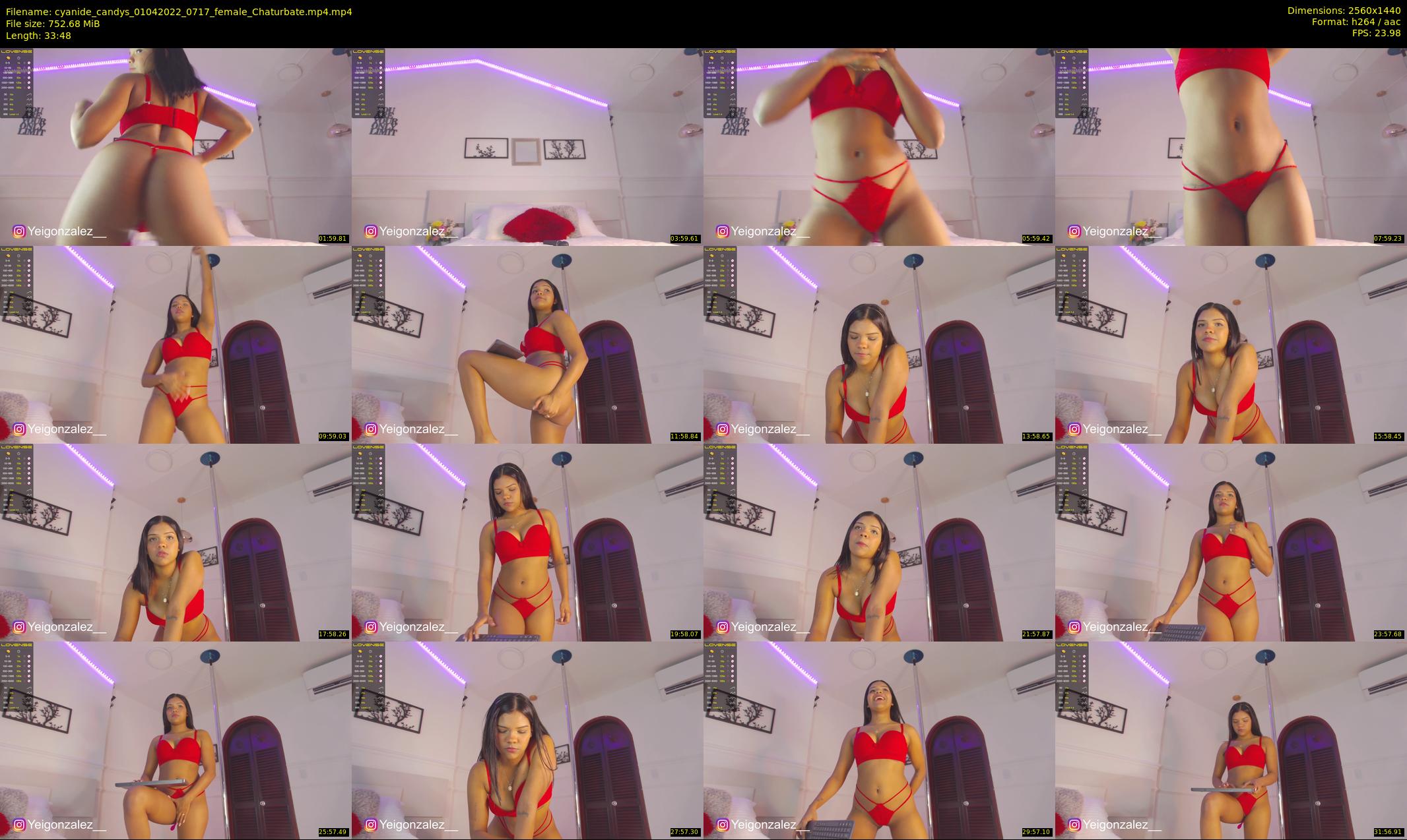 cyanide_candys — 34 minute Chaturbate female cam show recording, 1080p, Apr 1, 2022