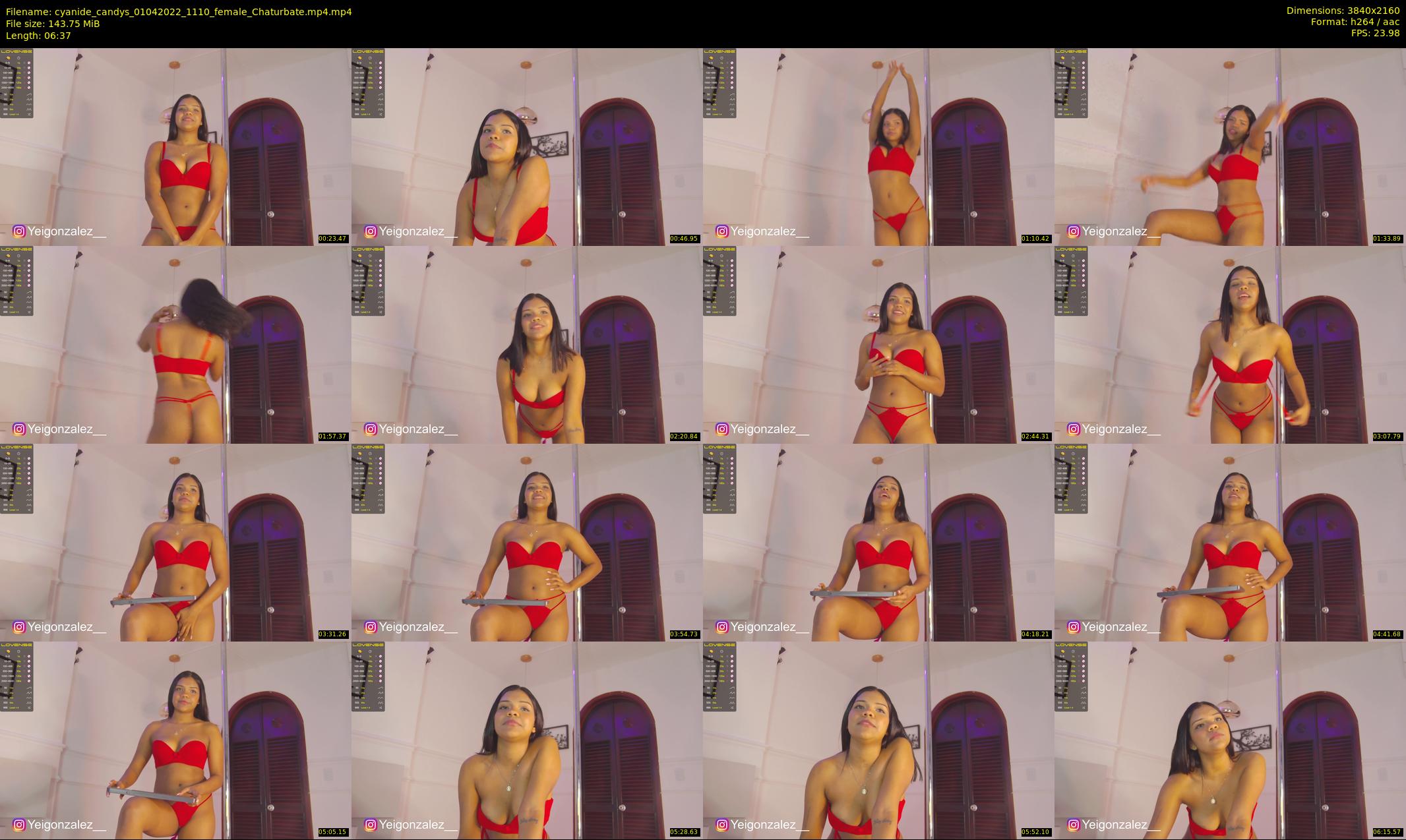 cyanide_candys — 7 minute Chaturbate female cam show recording, 4K, Apr 1, 2022