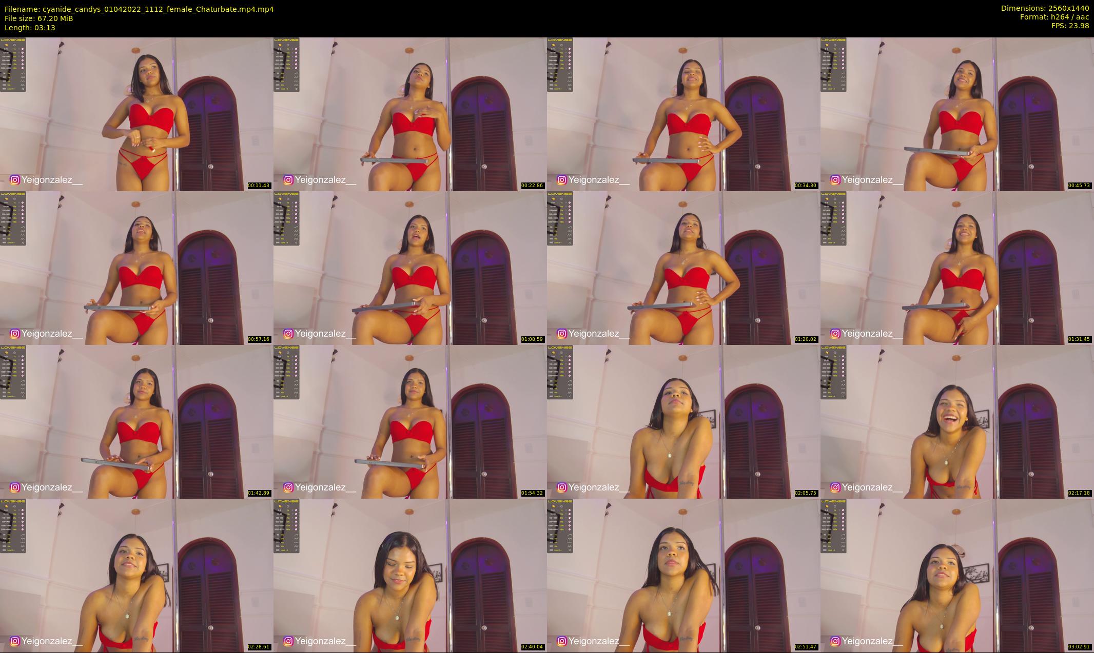 cyanide_candys — 4 minute Chaturbate female cam show recording, 1080p, Apr 1, 2022