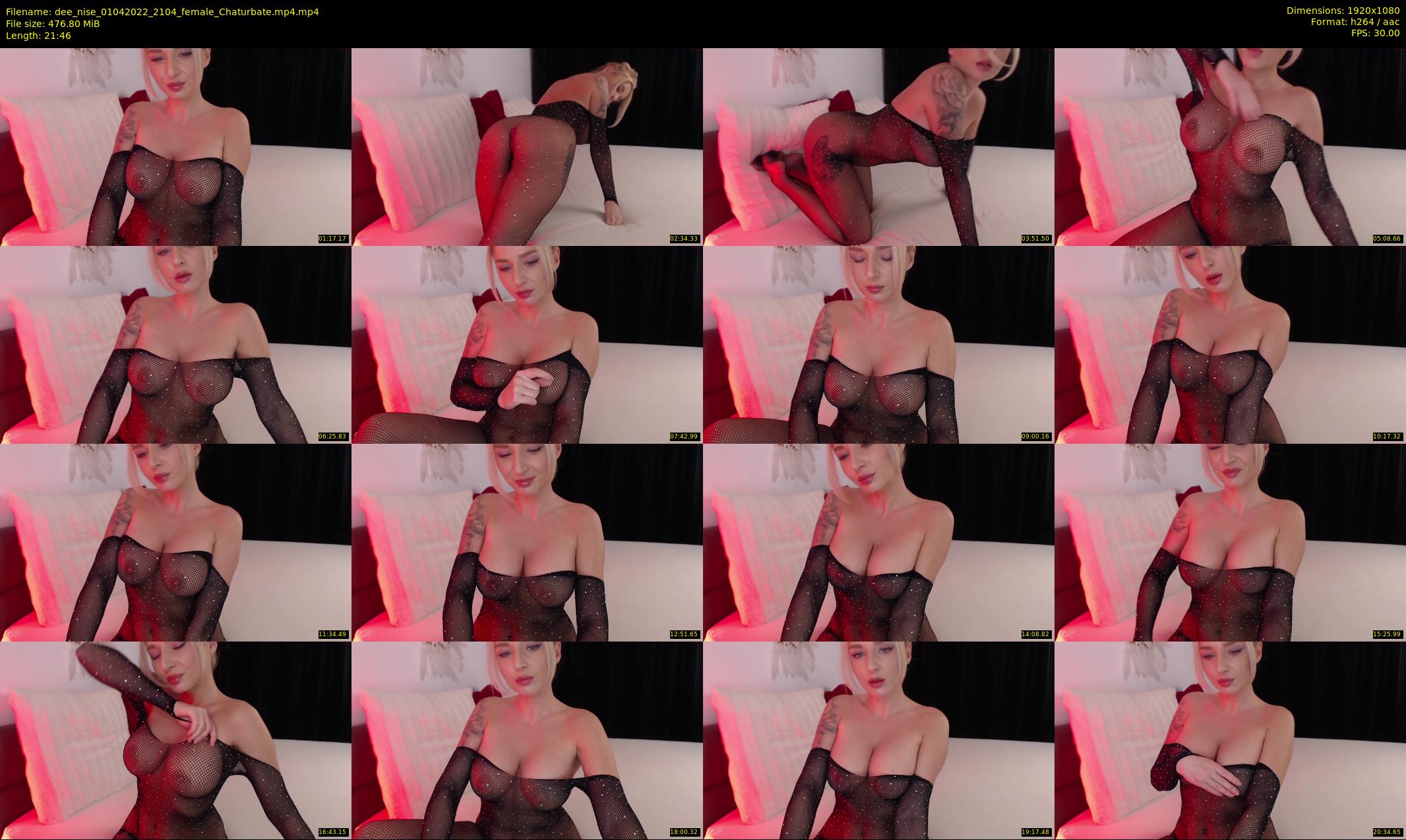 dee_nise — 22 minute Chaturbate female cam show recording, 1080p, Apr 1, 2022