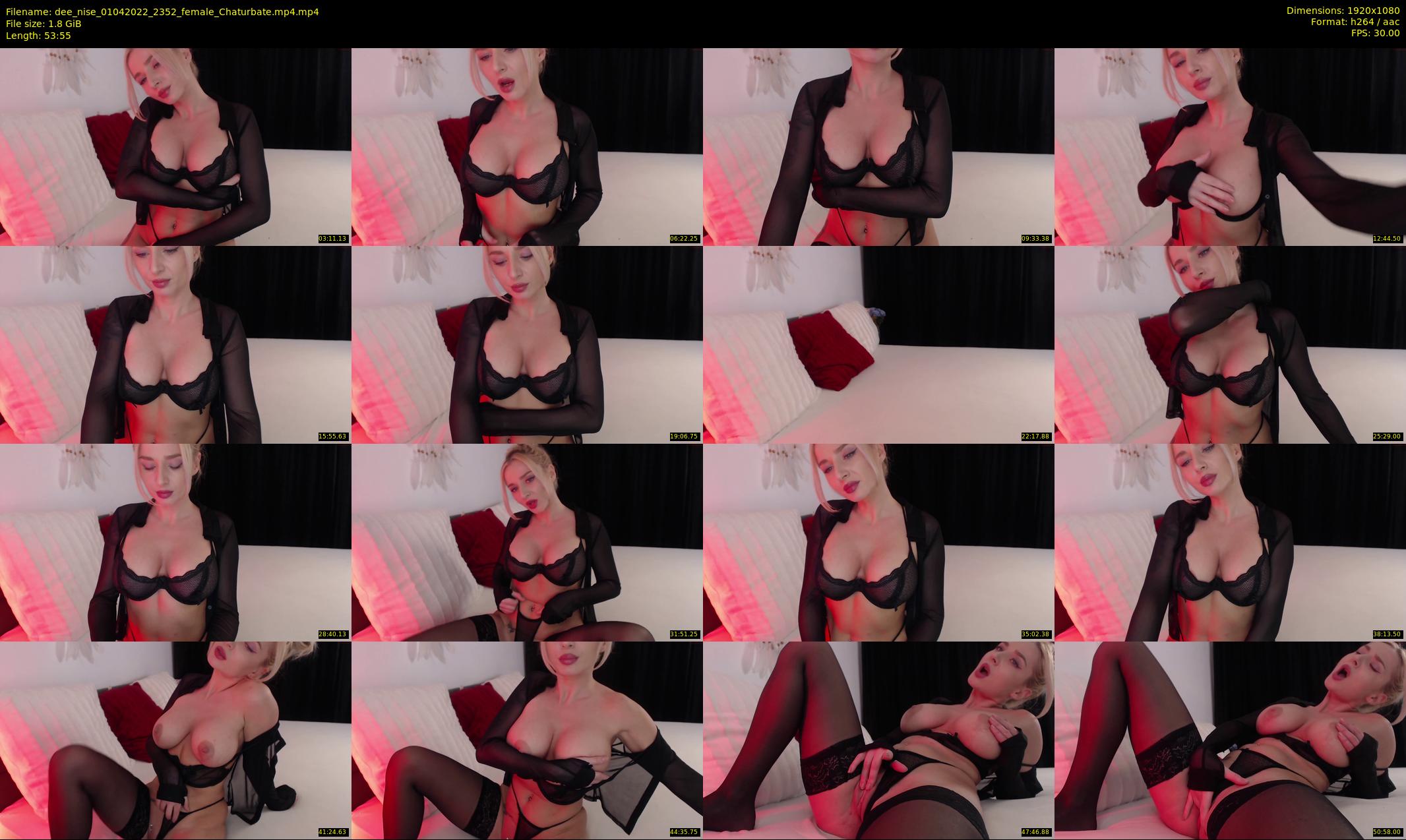 dee_nise — 54 minute Chaturbate female cam show recording, 1080p, Apr 1, 2022