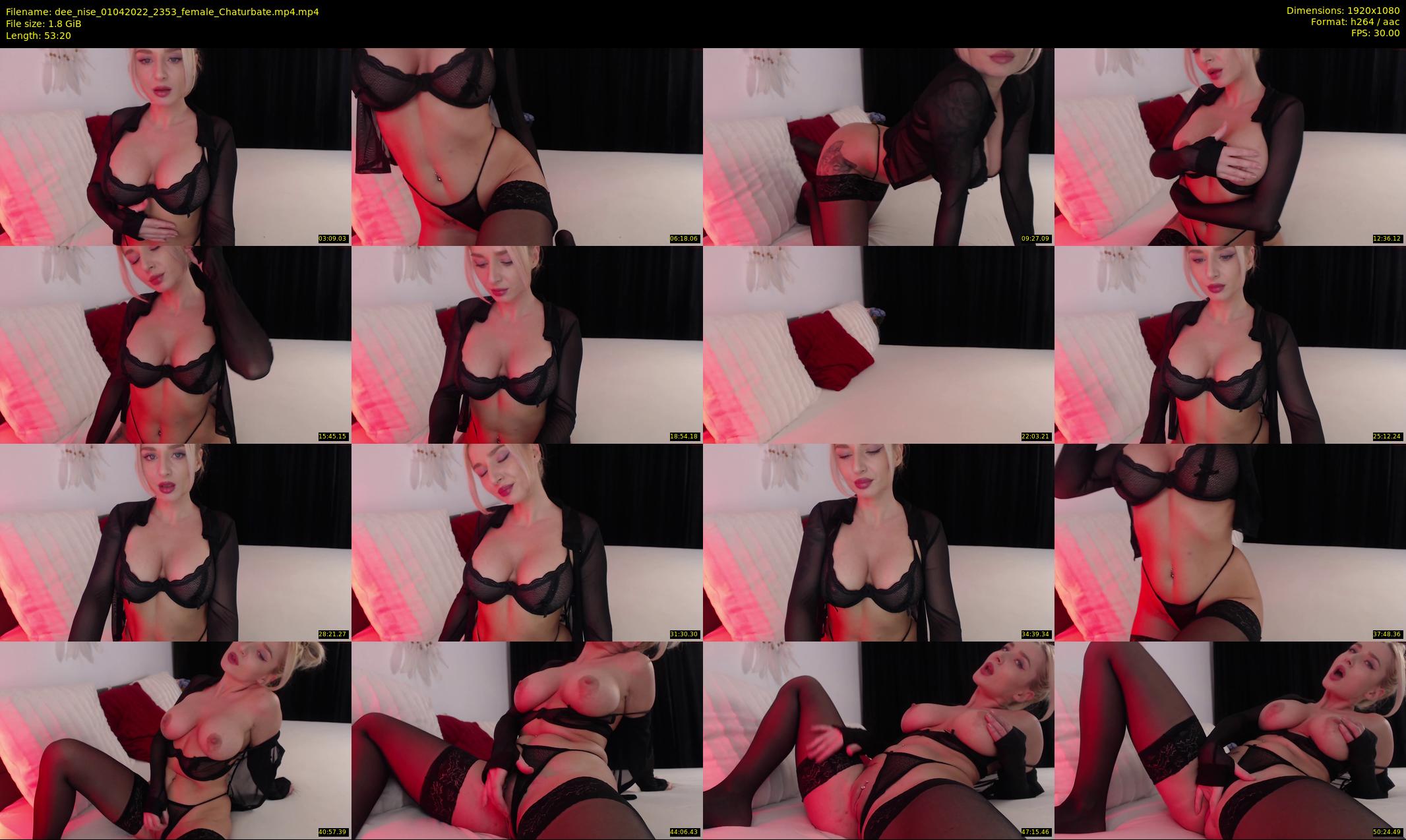 dee_nise — 54 minute Chaturbate female cam show recording, 1080p, Apr 1, 2022