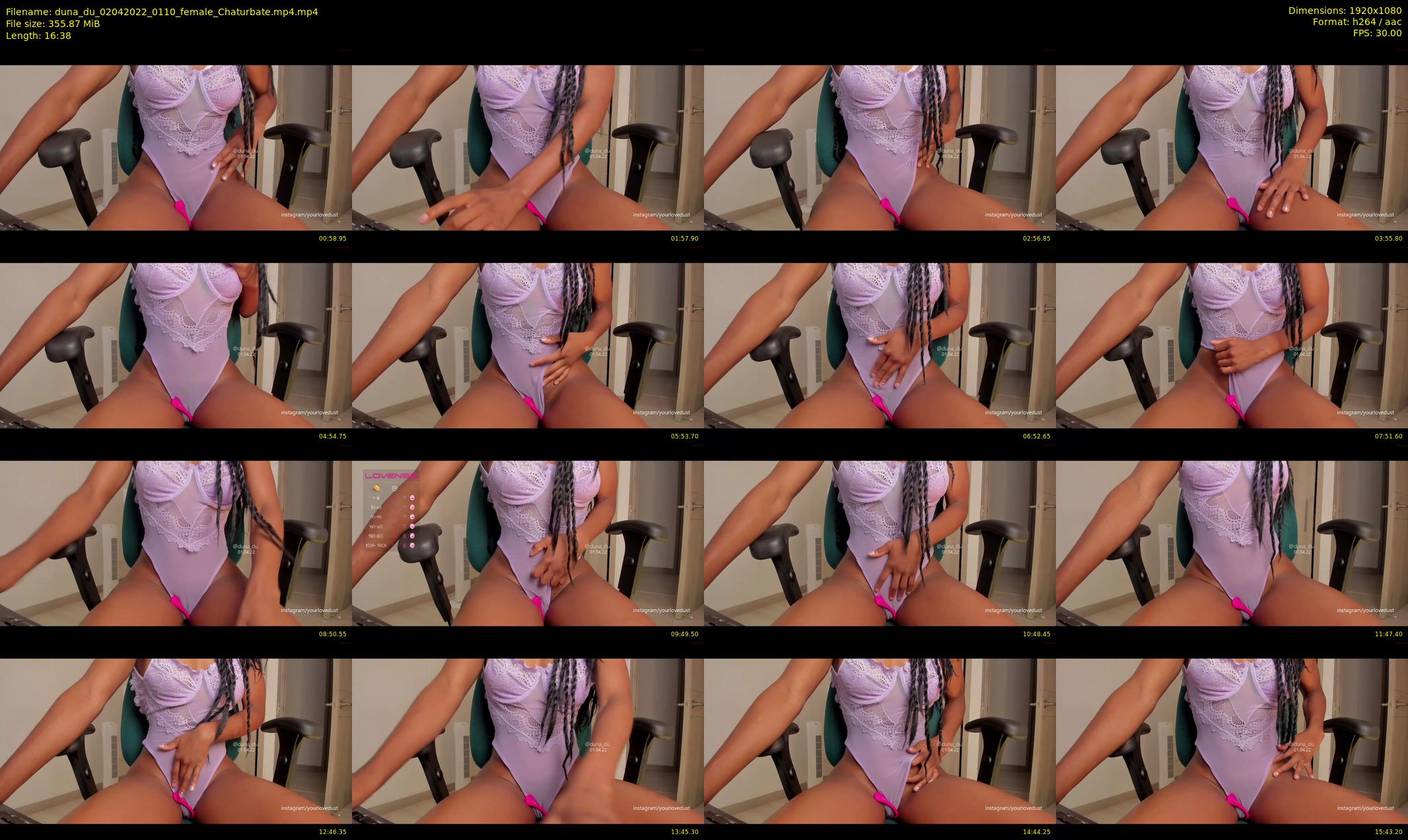 duna_du — 17 minute Chaturbate female cam show recording, 1080p, Apr 2, 2022