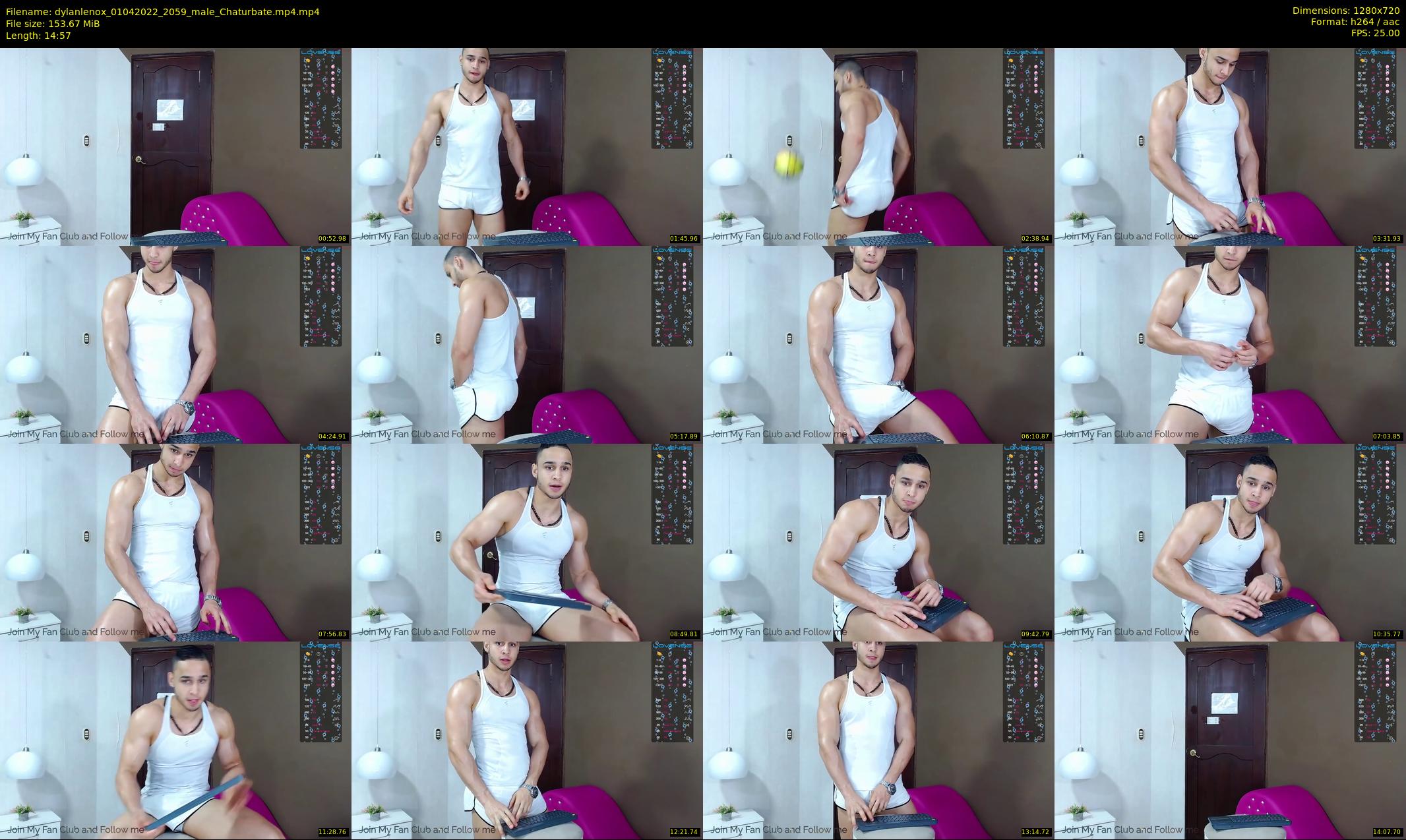 dylanlenox — 15 minute Chaturbate male cam show recording, 720p, Apr 1, 2022