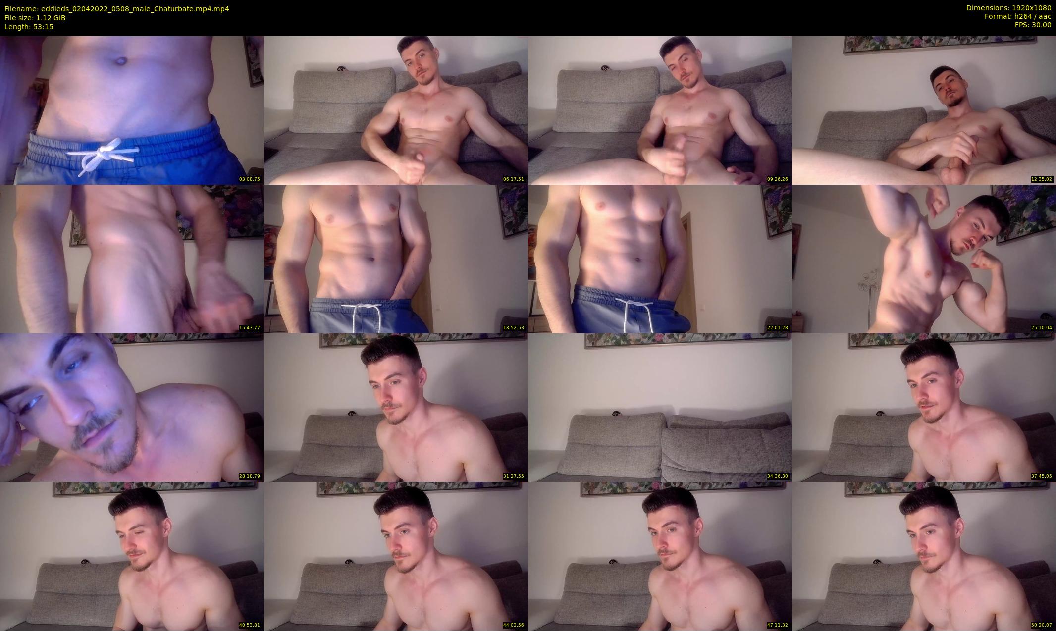 eddieds — 54 minute Chaturbate male cam show recording, 1080p, Apr 2, 2022