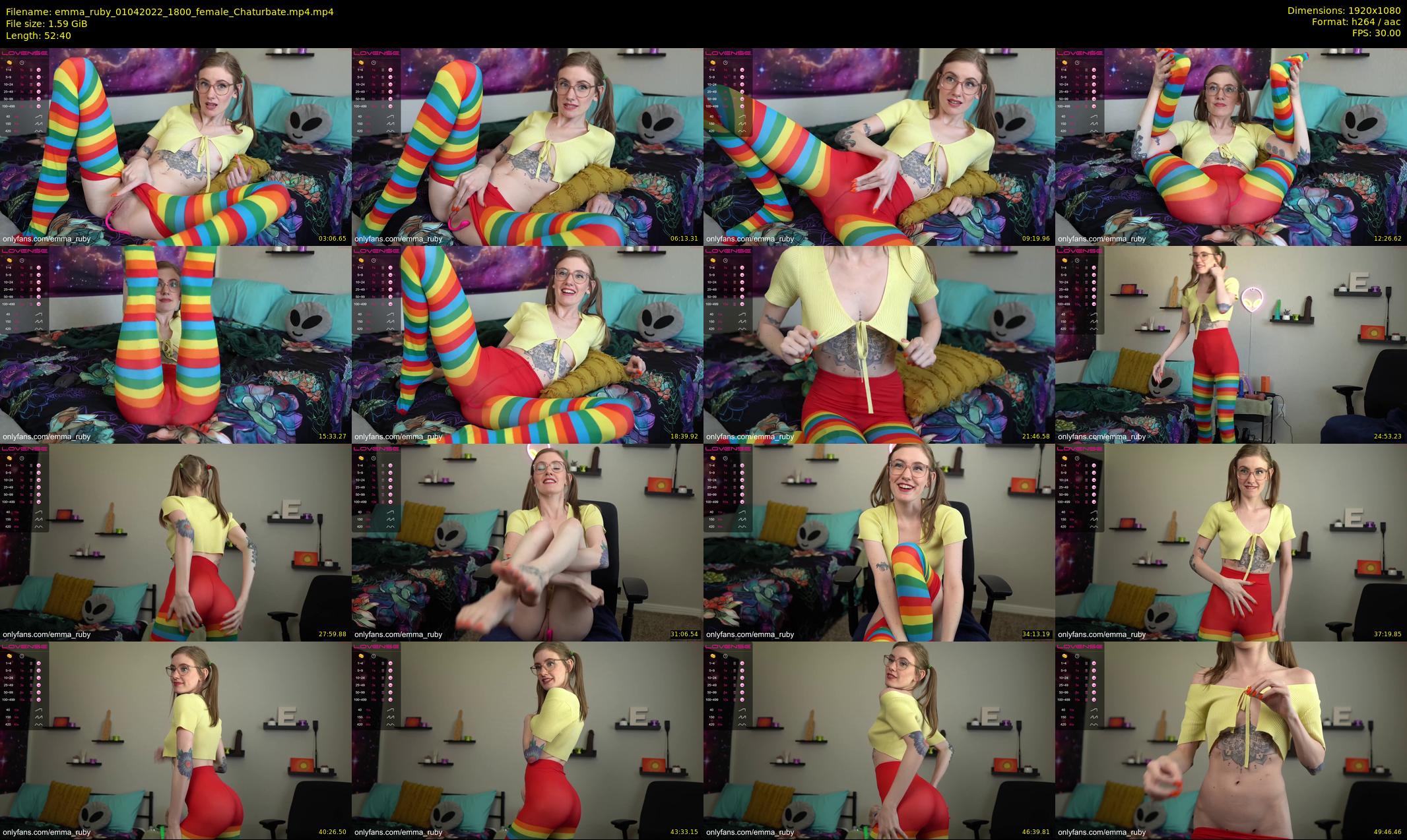 emma_ruby — 53 minute Chaturbate female cam show recording, 1080p, Apr 1, 2022