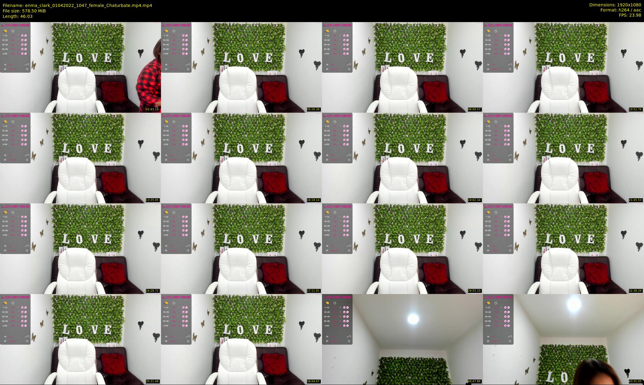 enma_clark — 47 minute Chaturbate female cam show recording, 1080p, Apr 1, 2022