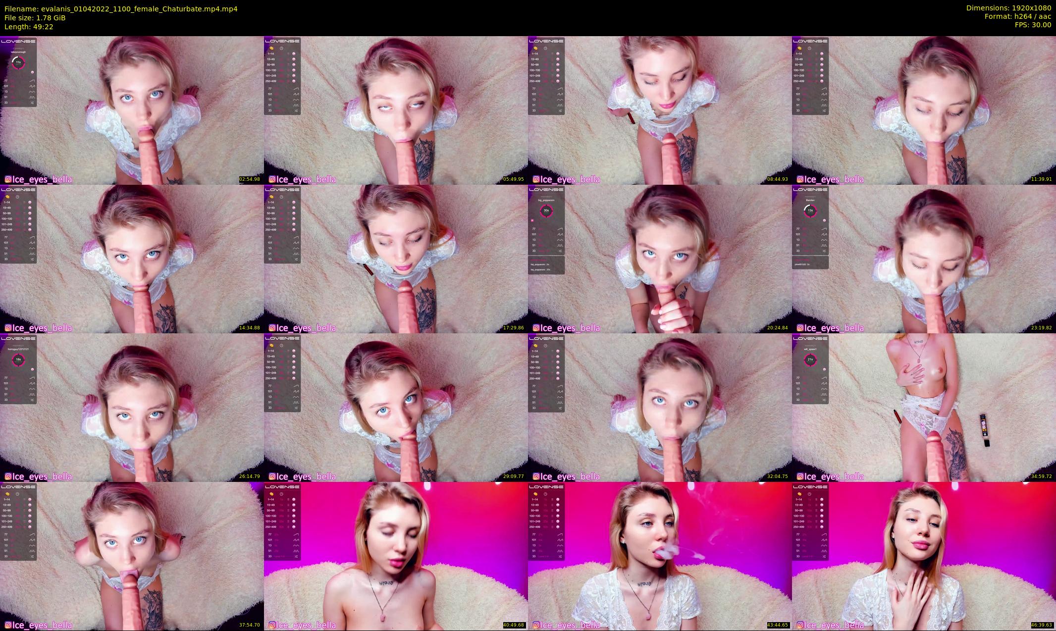 evalanis — 50 minute Chaturbate couple cam show recording, 1080p, Apr 1, 2022