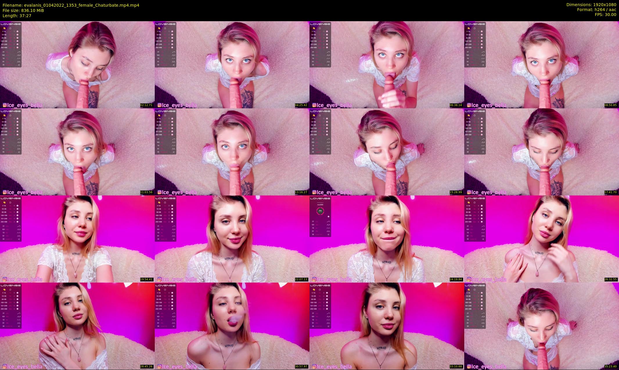 evalanis — 38 minute Chaturbate couple cam show recording, 1080p, Apr 1, 2022