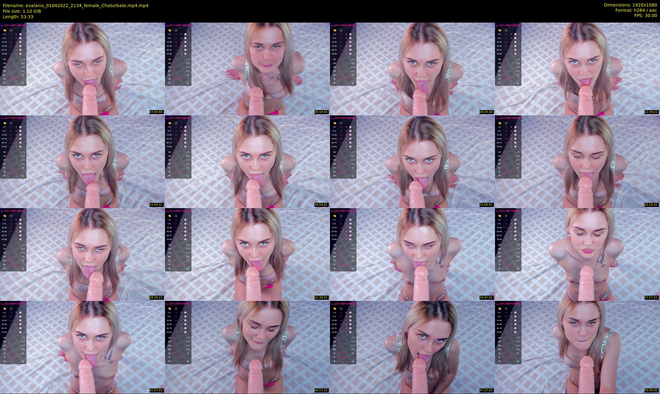 evalanis — 54 minute Chaturbate couple cam show recording, 1080p, Apr 1, 2022