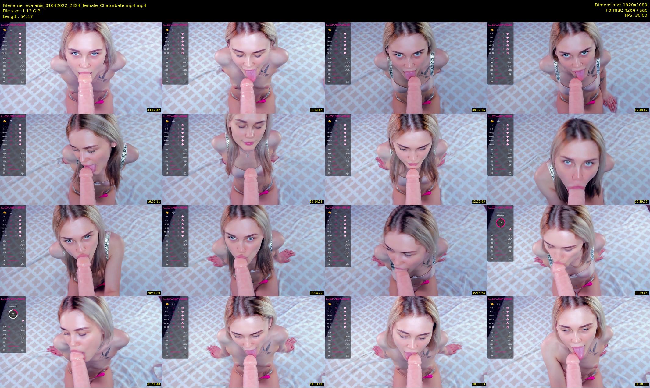 evalanis — 55 minute Chaturbate couple cam show recording, 1080p, Apr 1, 2022