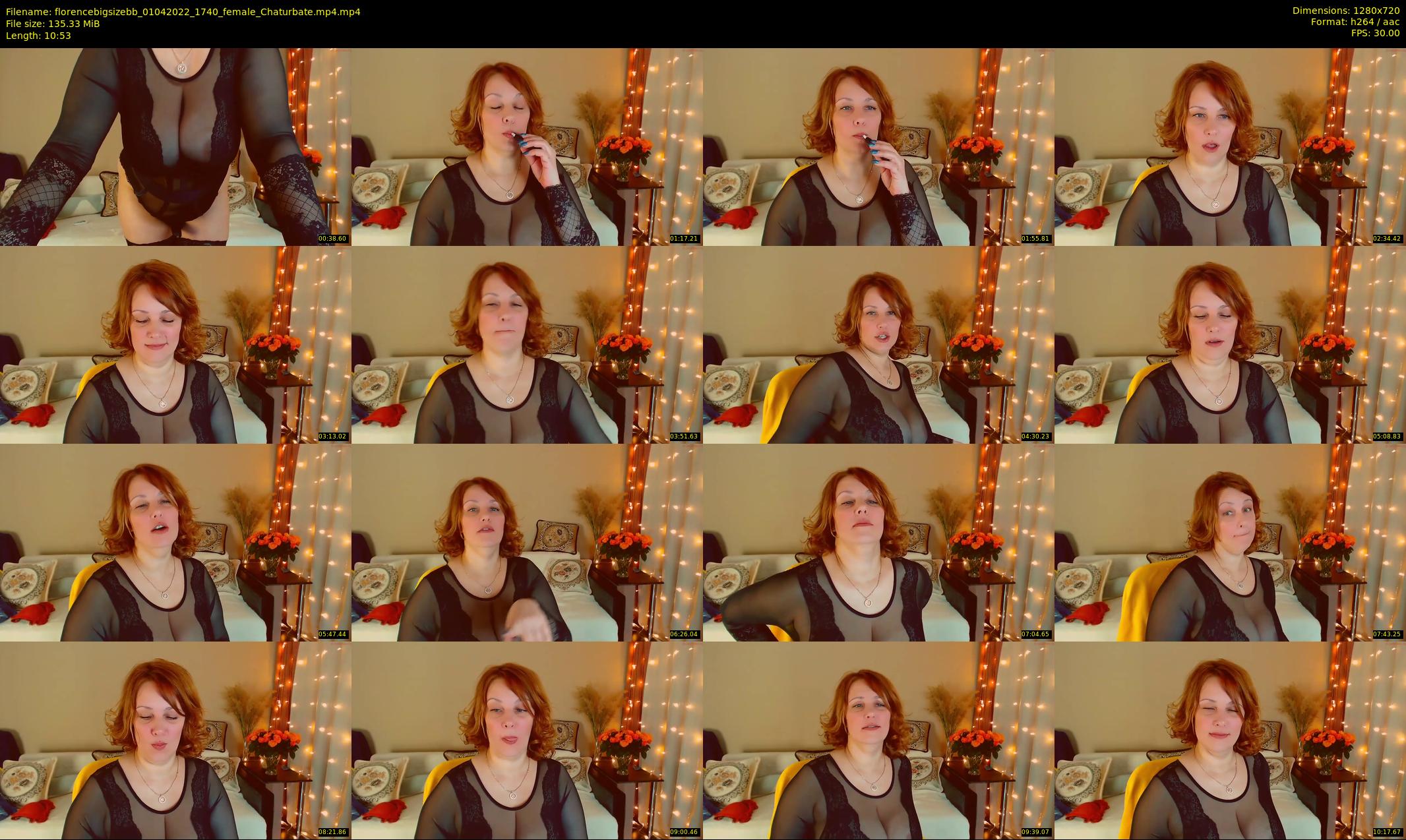 florencebigsizebb — 11 minute Chaturbate female cam show recording, 720p, Apr 1, 2022