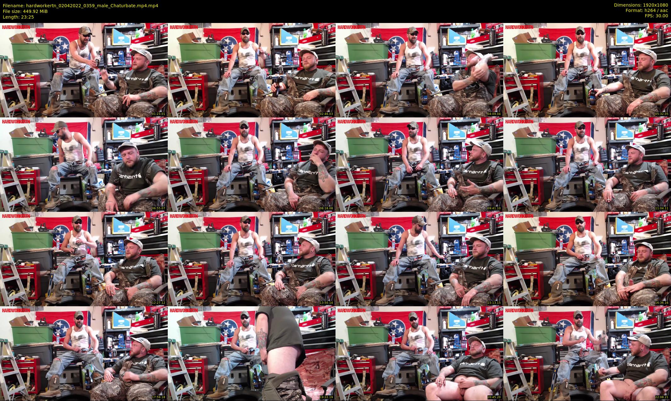 hardworkertn — 24 minute Chaturbate male cam show recording, 1080p, Apr 2, 2022