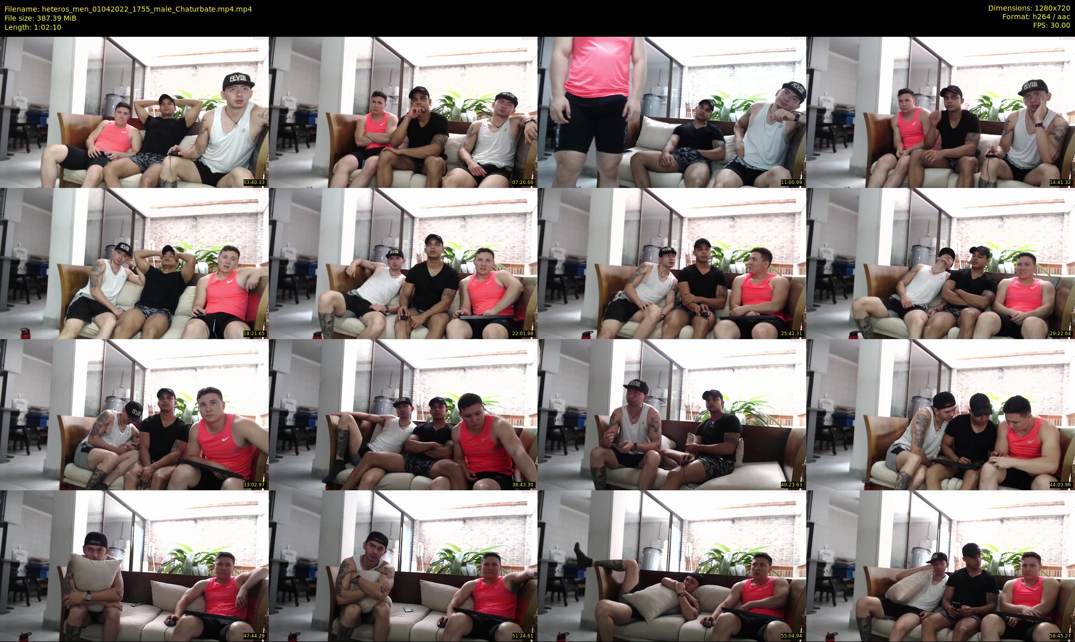 heteros_men — 63 minute Chaturbate male cam show recording, 720p, Apr 1, 2022