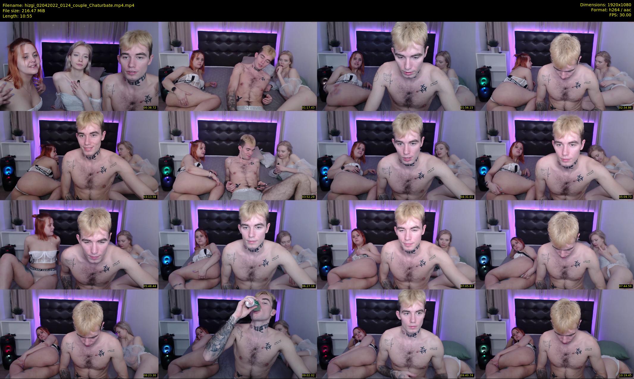 hizgi — 11 minute Chaturbate couple cam show recording, 1080p, Apr 2, 2022