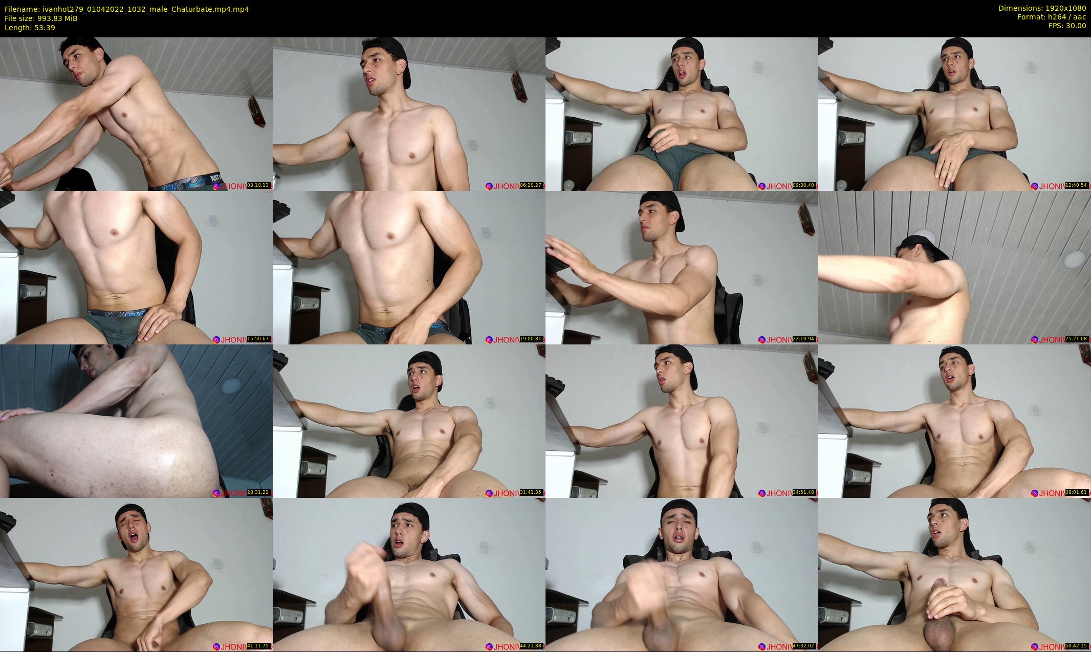 ivanhot279 — 54 minute Chaturbate male cam show recording, 1080p, Apr 1, 2022